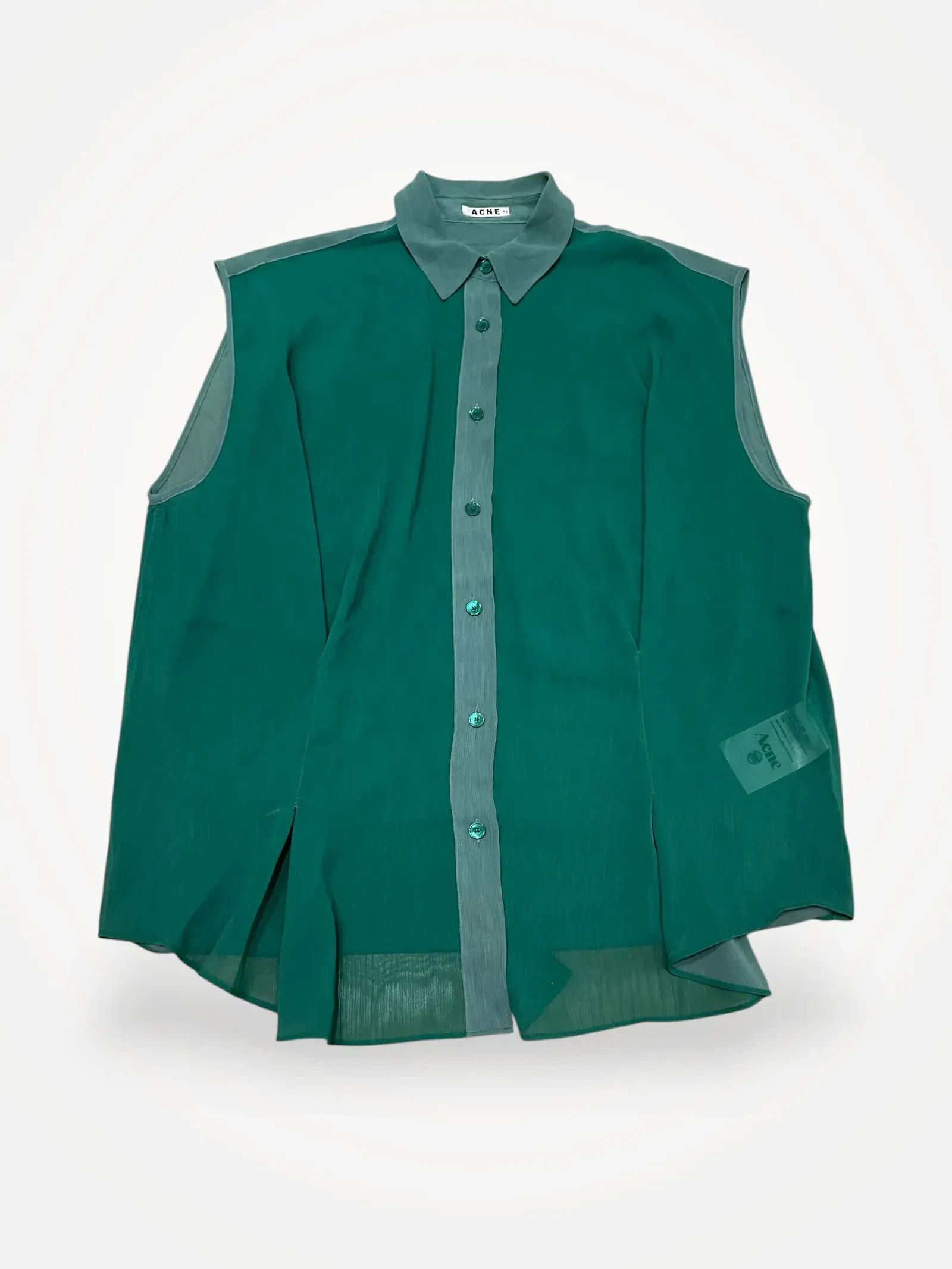 Acne Studios Acne Studios Scallop PSS13 Blouse Size XS / US 0-2 / IT 36-38 - 1 Thumbnail