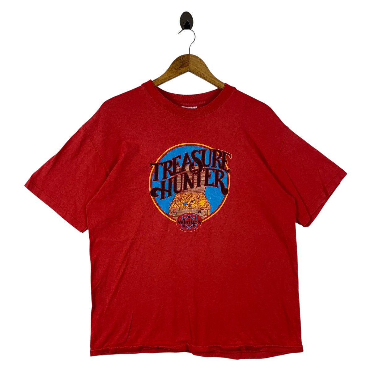 Hanes Vintage WHITE’S METAL DETECTOR treasure hunter tee Size US L / EU 52-54 / 3 - 1 Thumbnail