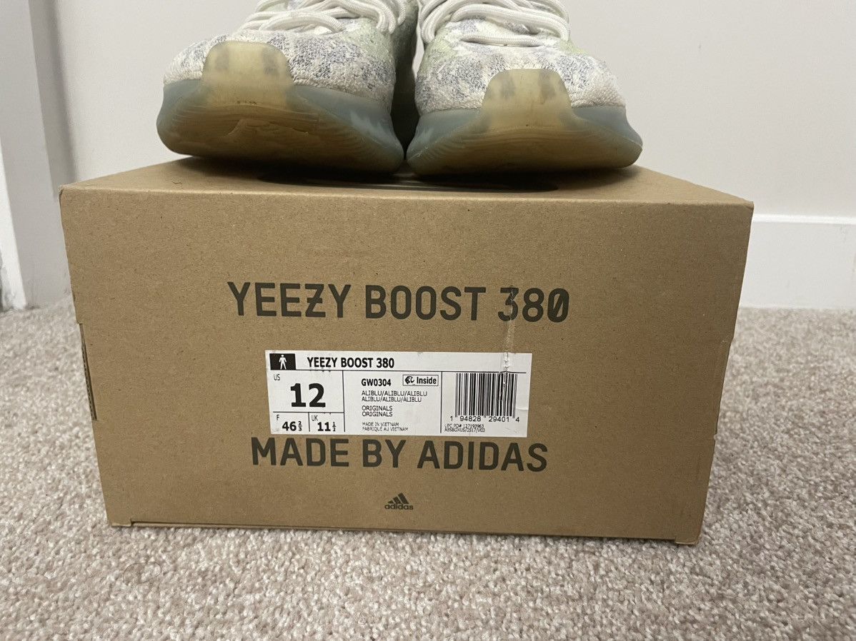 Adidas × Yeezy Yeezy 380 Alien Blue Size US 12 / EU 45 - 9 Thumbnail