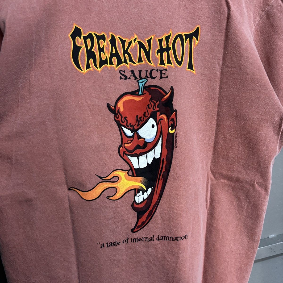 Japanese Brand Vtg crazy shirt Chile Dyed Tshirt Size US M / EU 48-50 / 2 - 2 Thumbnail