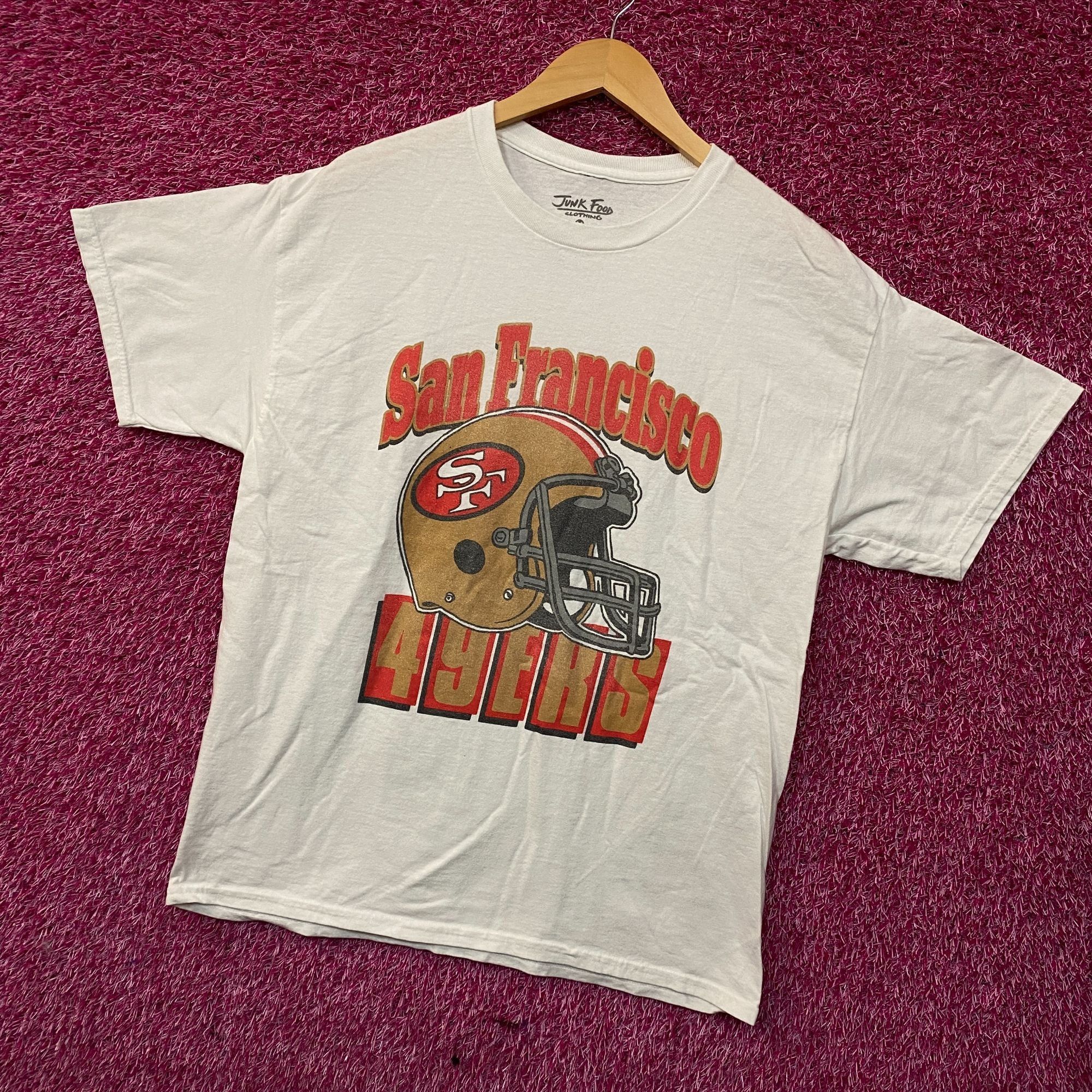 NFL NFL Junk Food San Francisco 49rs White Helmet Logo Medium Size US M / EU 48-50 / 2 - 3 Thumbnail