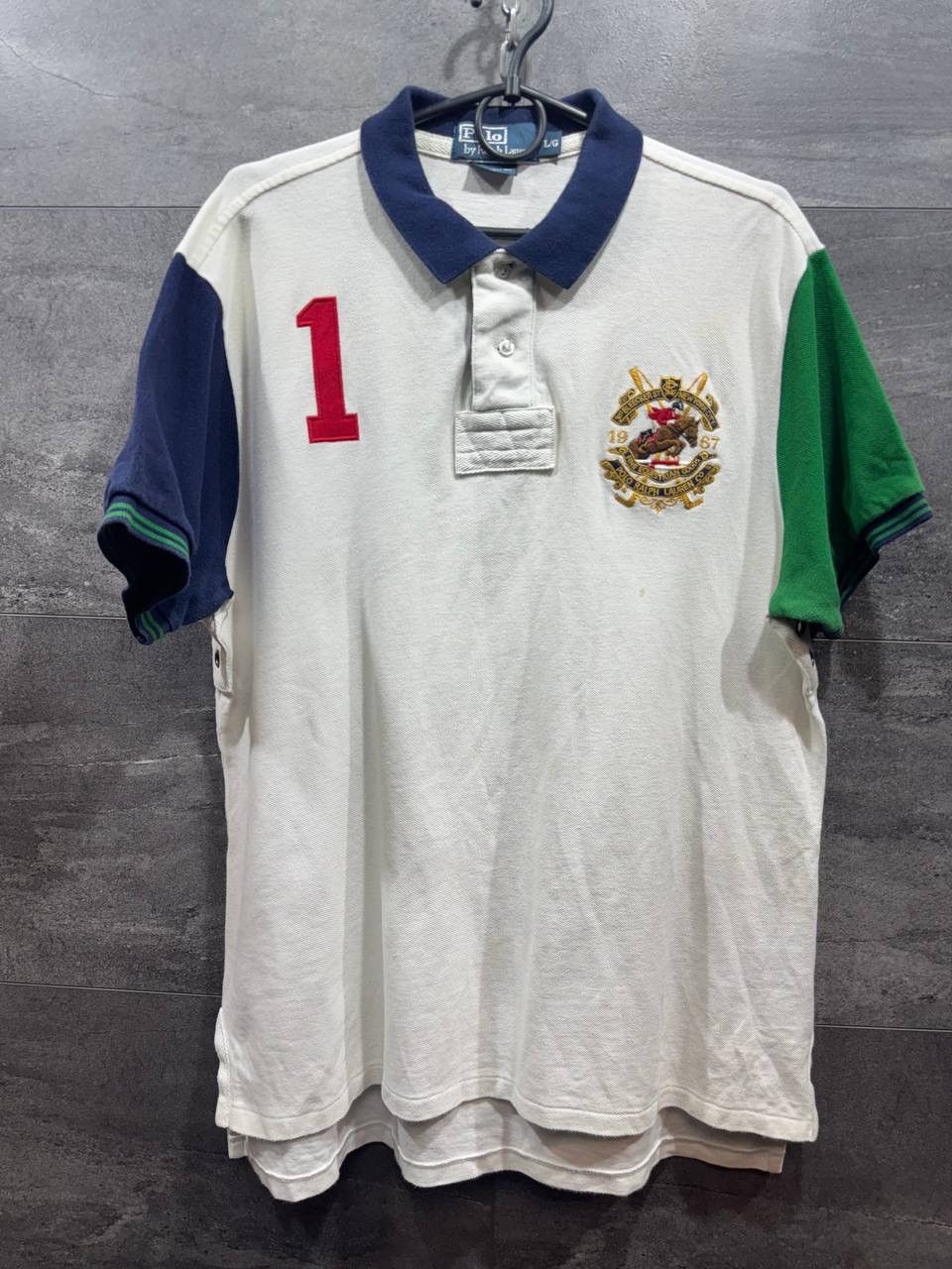 Other Polo T-Shirt Ralph Lauren Rugby Pony Horse Bleecker New York Size US L / EU 52-54 / 3 - 1 Thumbnail