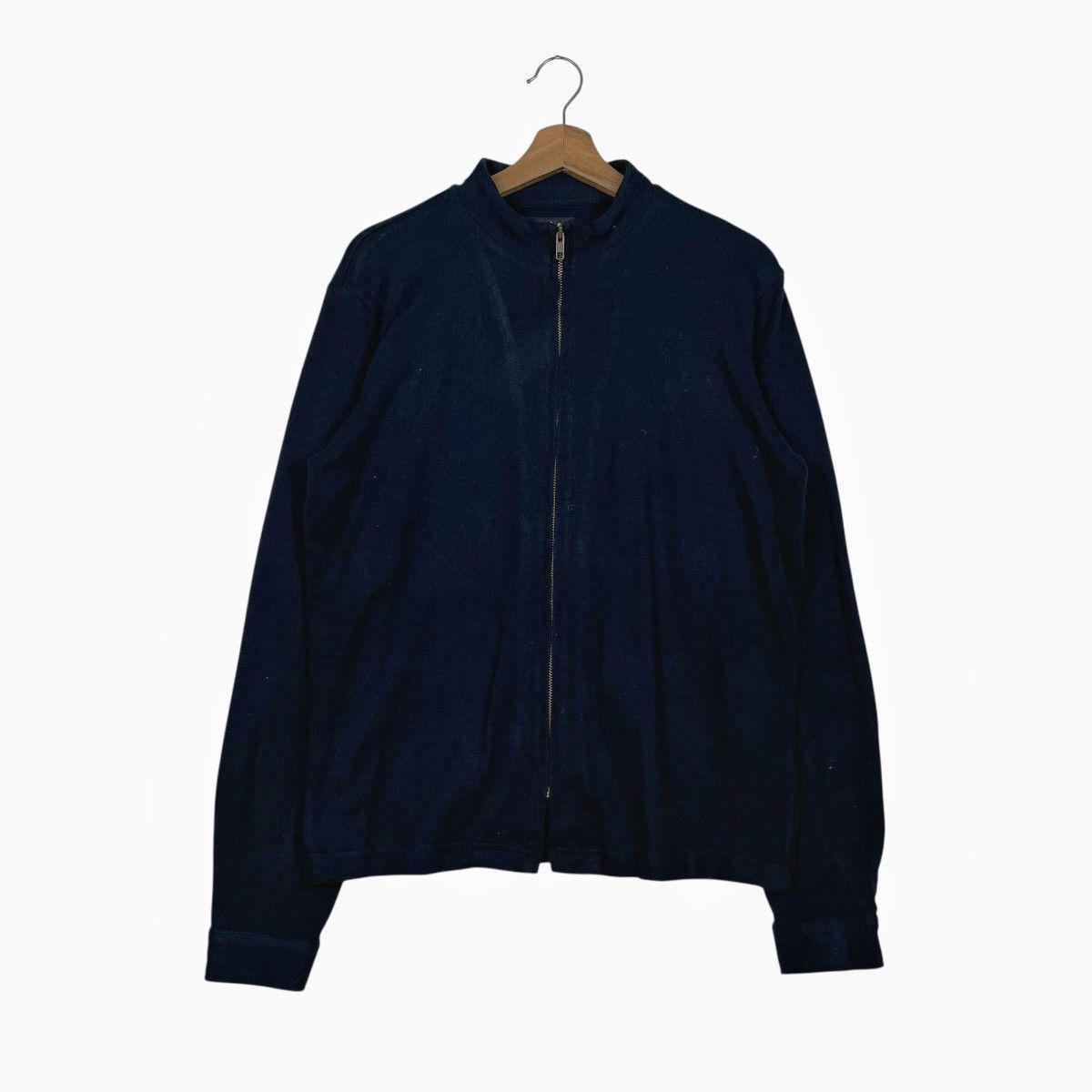 agnes b. Agnes B Homme Cotton Zipper Jacket Size US S / EU 44-46 / 1 - 1 Thumbnail