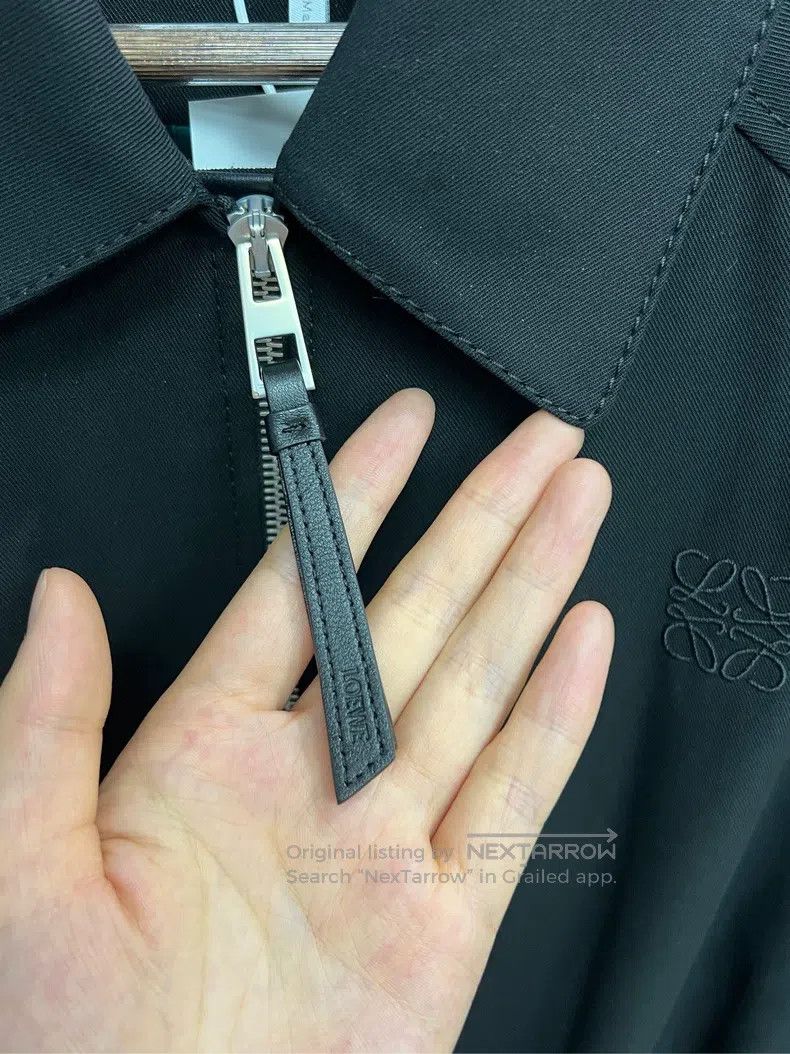 Loewe Loewe Black Balloon Jacket - Long Sleeve - Mid-Length - Al Size XS / US 0-2 / IT 36-38 - 3 Thumbnail