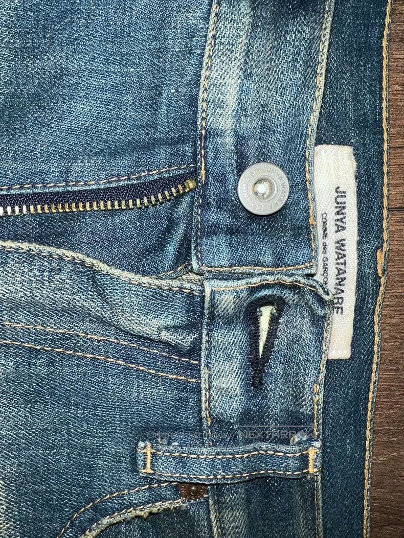 Junya Watanabe Junya Watanabe size XS Denim Pants with Patchwork Floral S Size US 27 - 8 Thumbnail