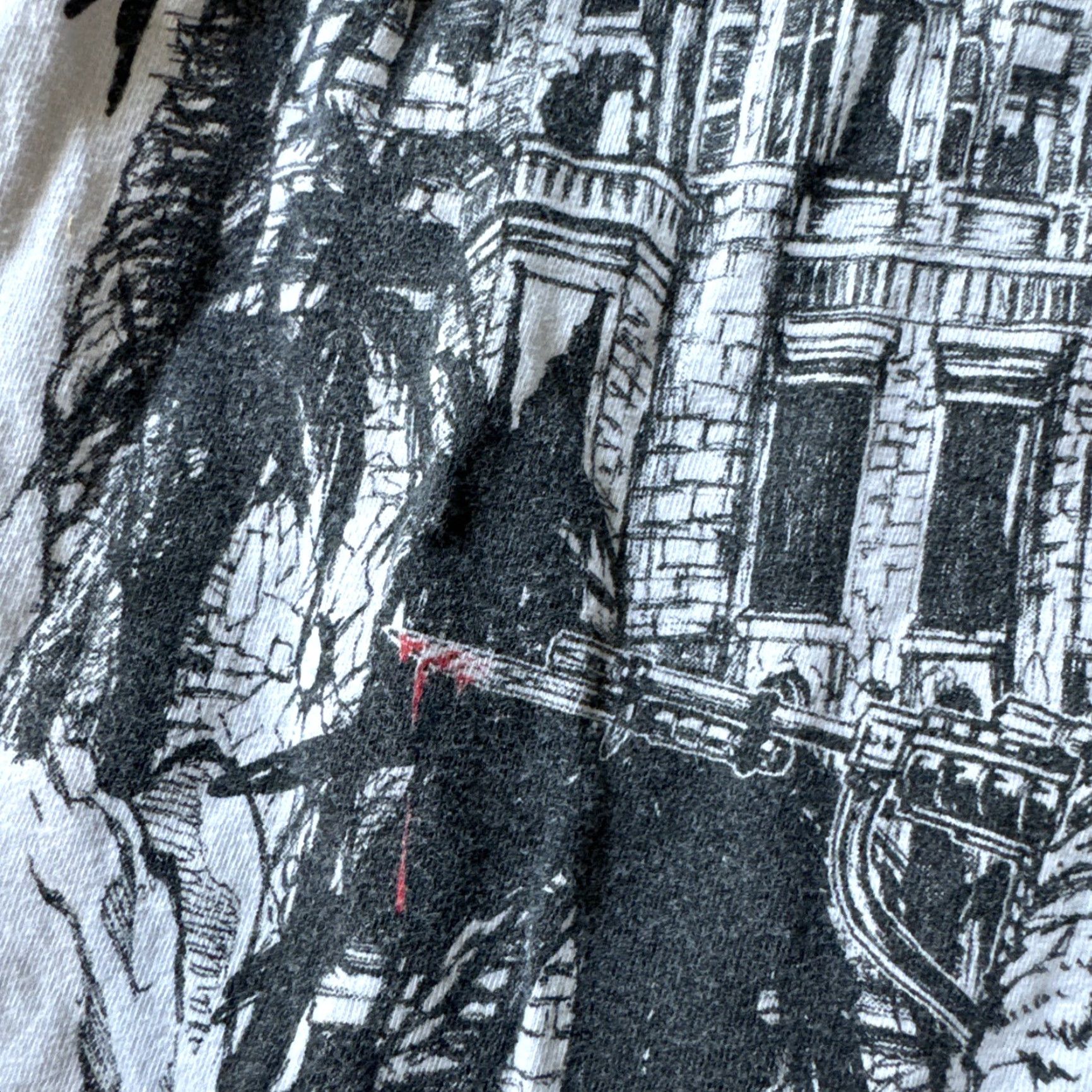 Vintage Apprime T-Shirt Men White Army Short Sleeve M Y2K AOP Graphic War Graphic Size US M / EU 48-50 / 2 - 6 Thumbnail