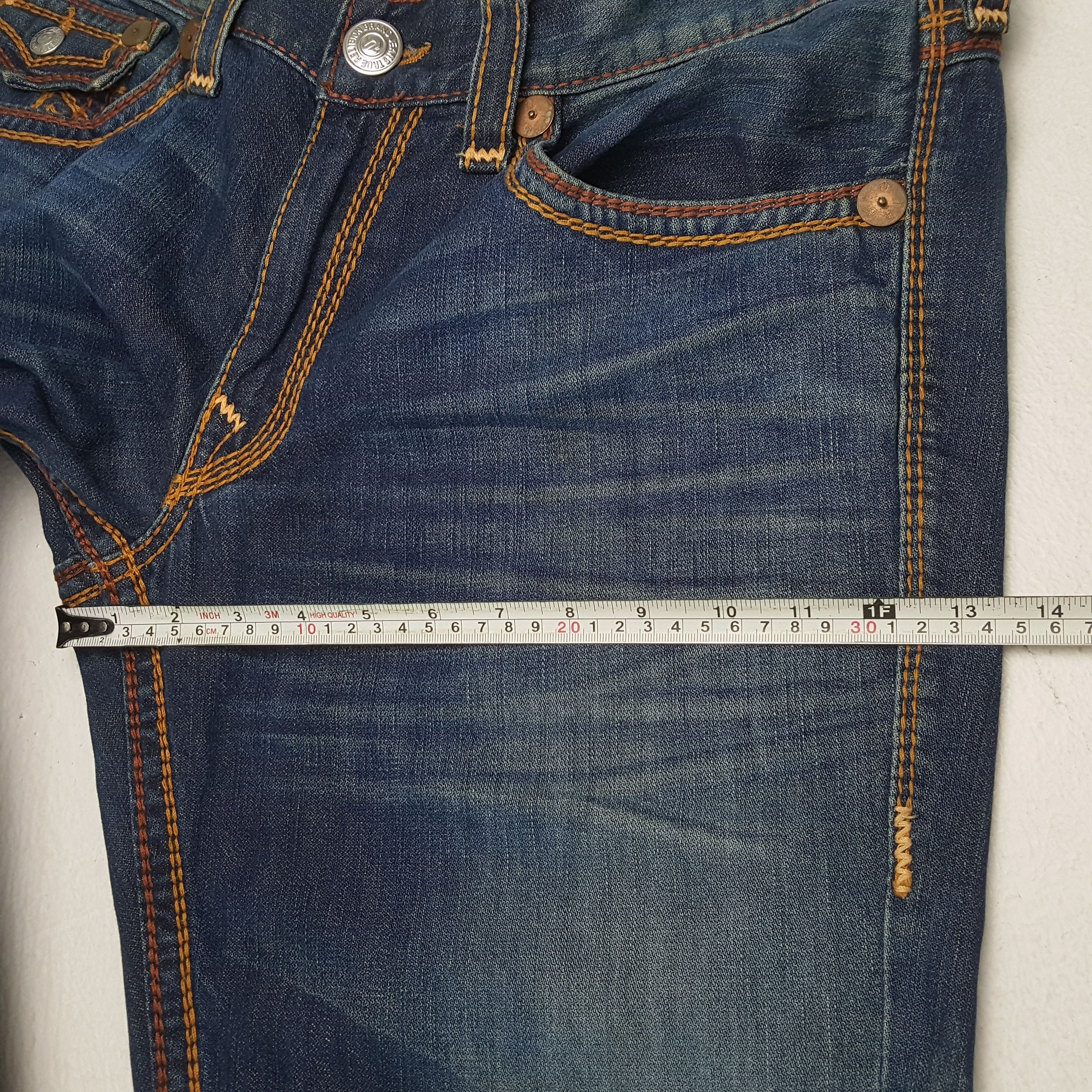 True Religion × Vintage TRUE RELIGION World Tour Streetwear Style Jeans Size US 37 - 9 Thumbnail