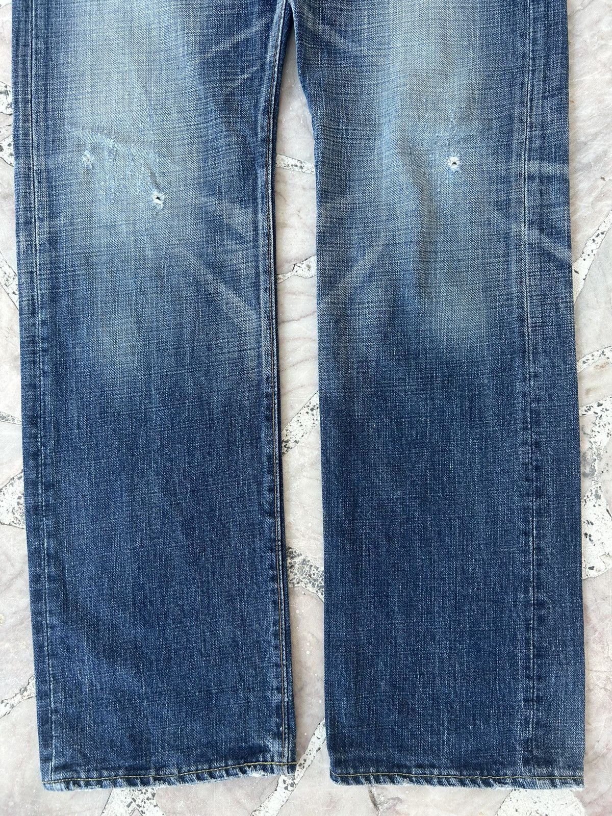 Eternal Eternal Japan Vintage Denim Distress Size US 33 - 4 Thumbnail