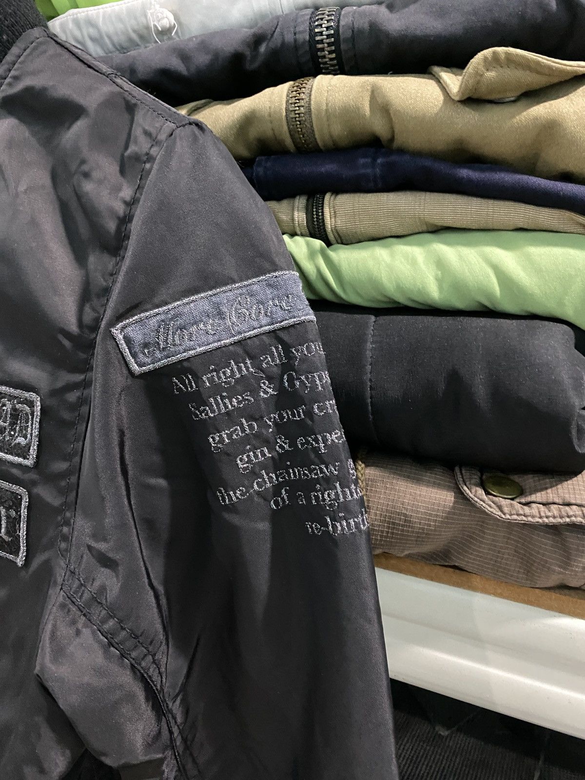 Seditionaries More Core Division Anarchy Embroidery Logo Bomber Jacket Size US S / EU 44-46 / 1 - 5 Thumbnail