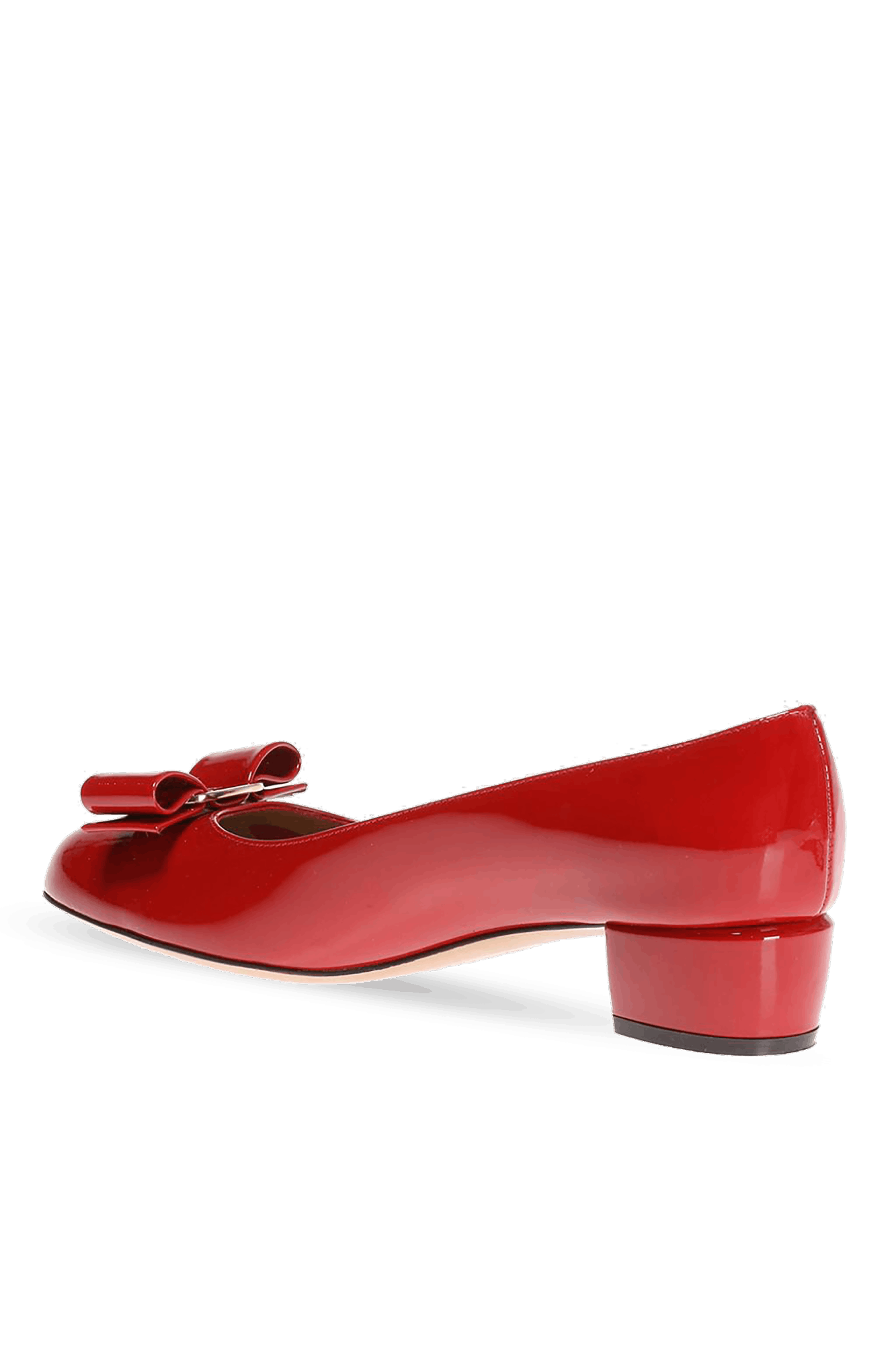Salvatore Ferragamo o1s1rm0924 Vara Bow Pump in Red Size US 9.5 / IT 39.5 - 5 Thumbnail