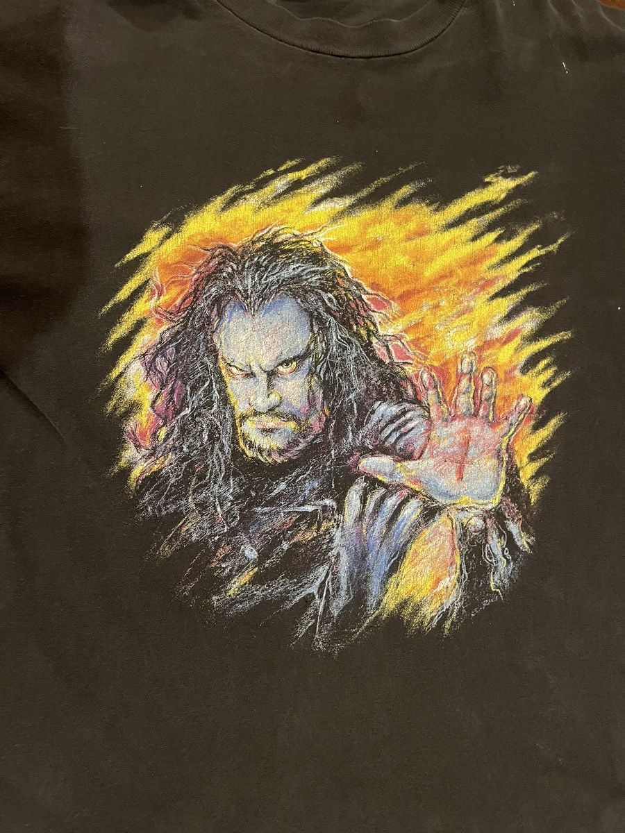 WWF 1998 vintage undertaker tee Size US L / EU 52-54 / 3 - 1 Thumbnail