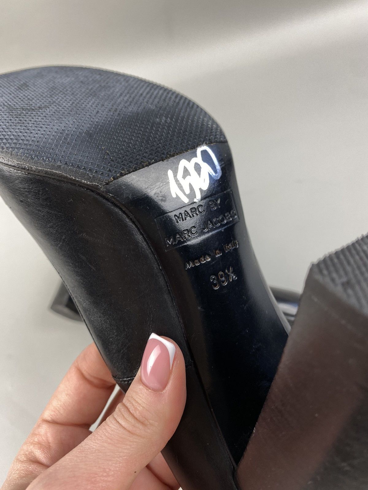 Marc Jacobs Marc by Marc Jacobs ladies leather heels shoes size 39 1/2 Size US 9.5 / IT 39.5 - 12 Thumbnail