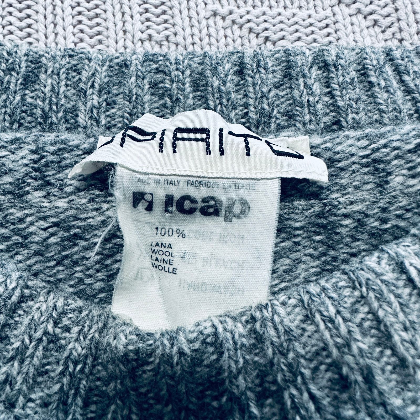 Share Spirit Homme Vintage Spirito 80s wool sweater Size US XL / EU 56 / 4 - 4 Thumbnail