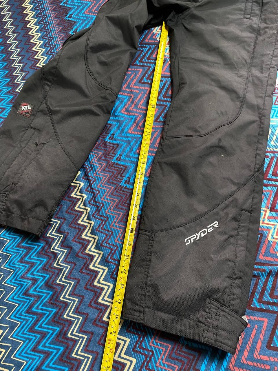 Spyder Y2K Spyder black winter gorpcore ski/snow pants mens Size US 36 / EU 52 - 8 Thumbnail