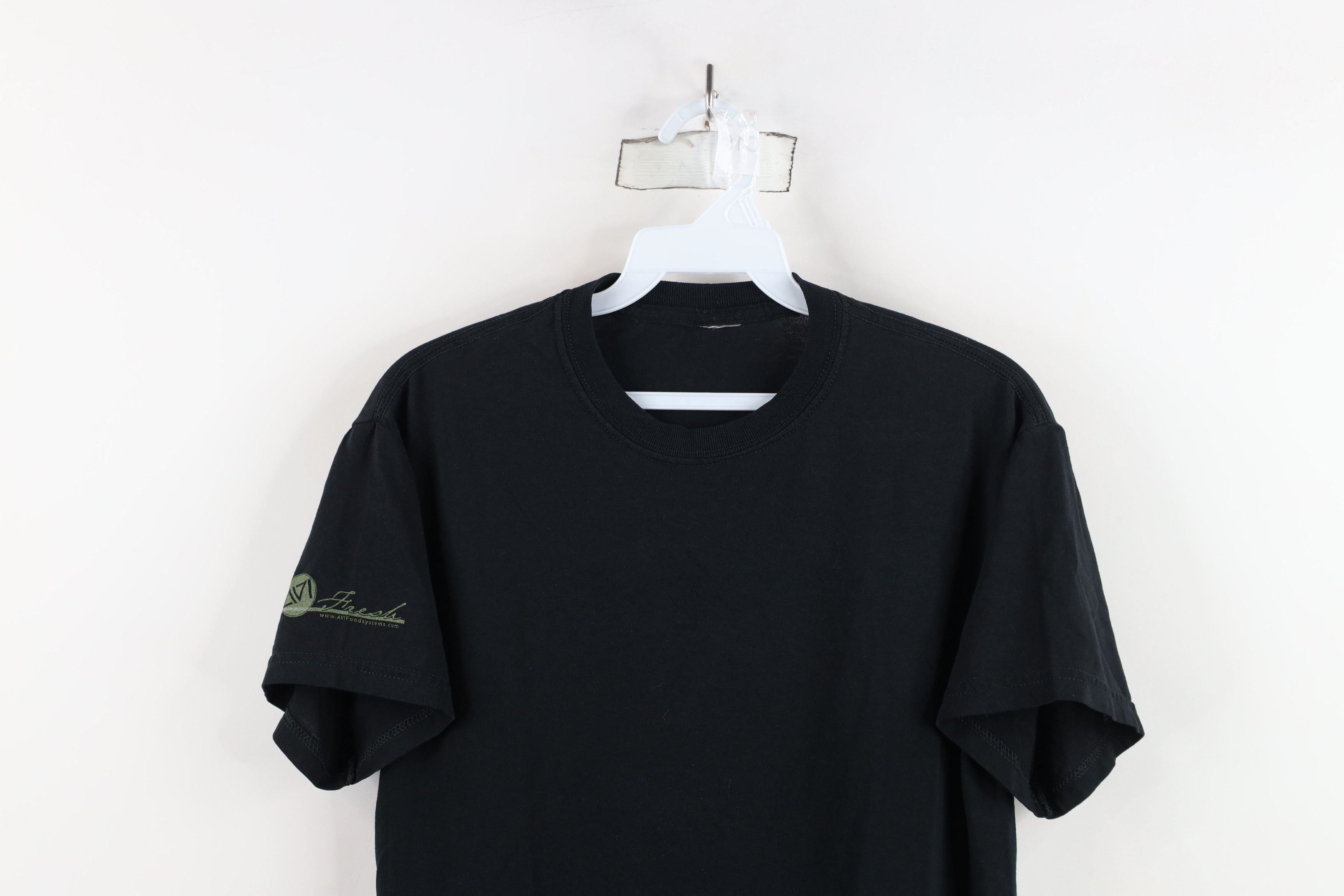 Vintage Vintage 90s Streetwear Short Sleeve T-Shirt Black Cotton Size US S / EU 44-46 / 1 - 2 Thumbnail