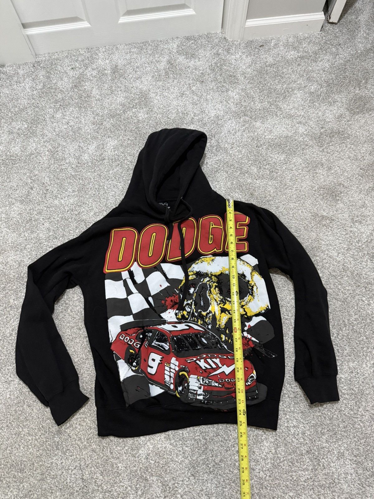 Other By Kiy Dodge Racecar Skull Hoodie Streetwear Large Rare Size US L / EU 52-54 / 3 - 3 Thumbnail