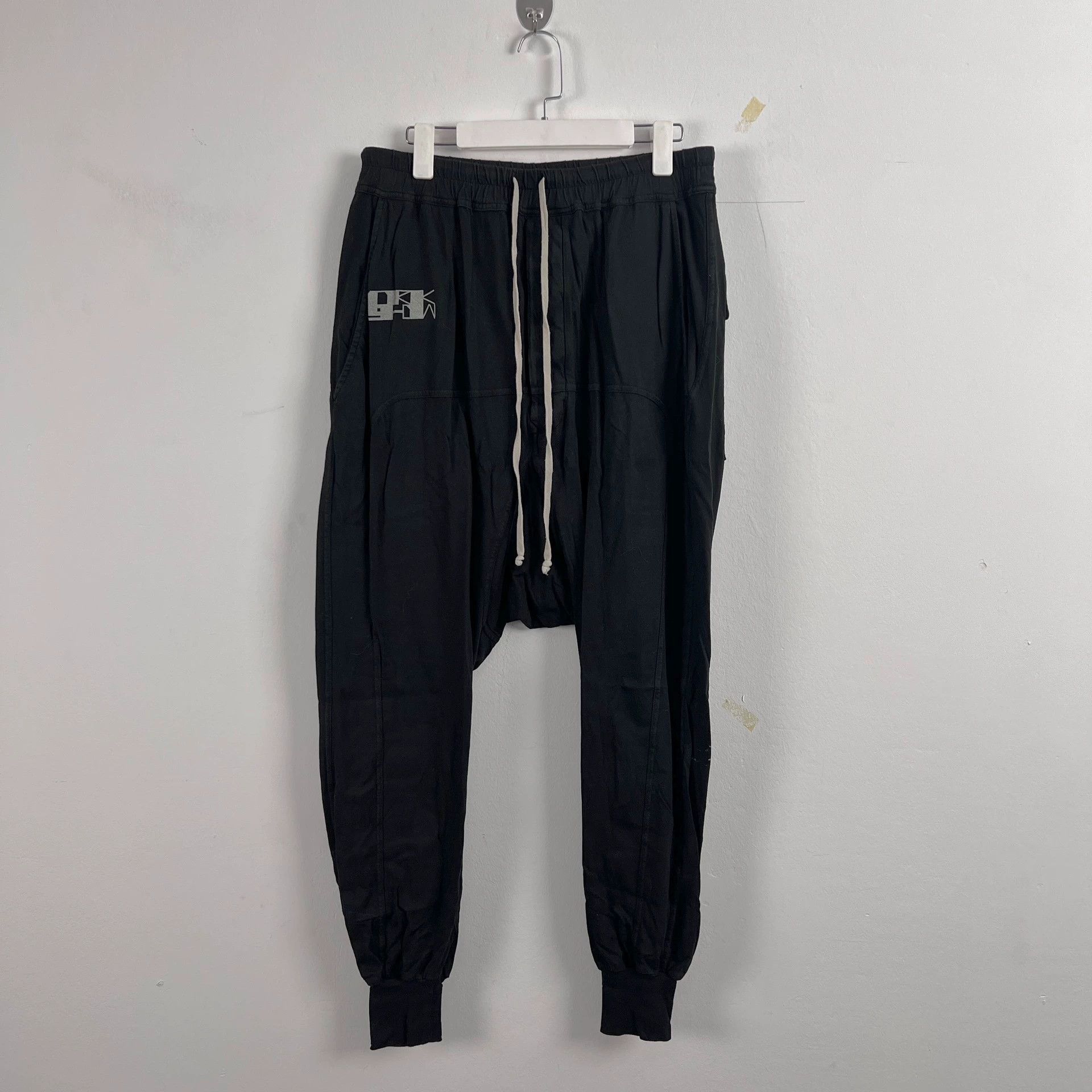 Rick Owens Rick owens Letter printed flying squirrel pants Size US 28 / EU 44 - 1 Thumbnail