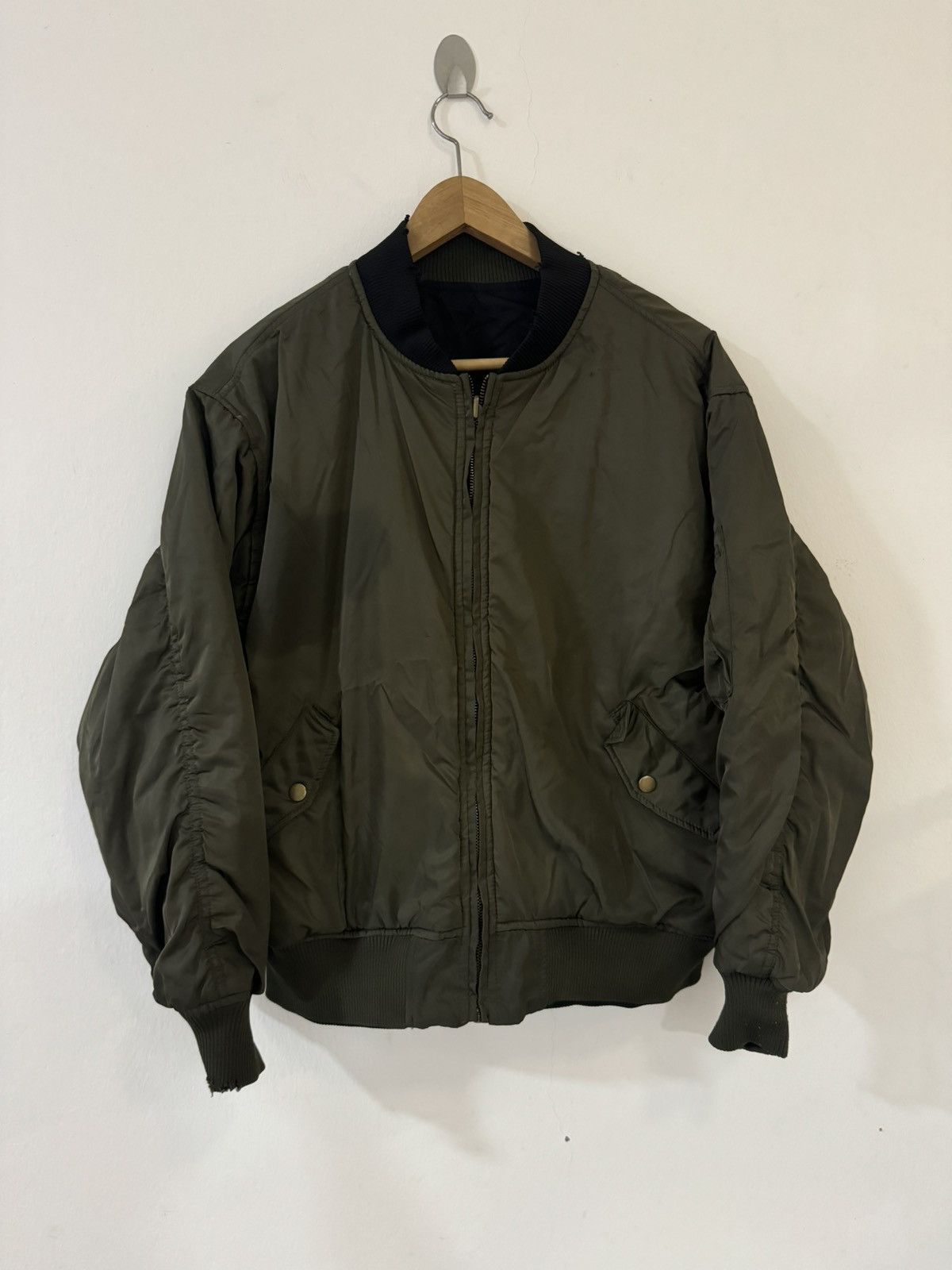 Japanese Brand × Vintage Vintage INGNI Reversible Bomber Jacket Size US M / EU 48-50 / 2 - 7 Thumbnail