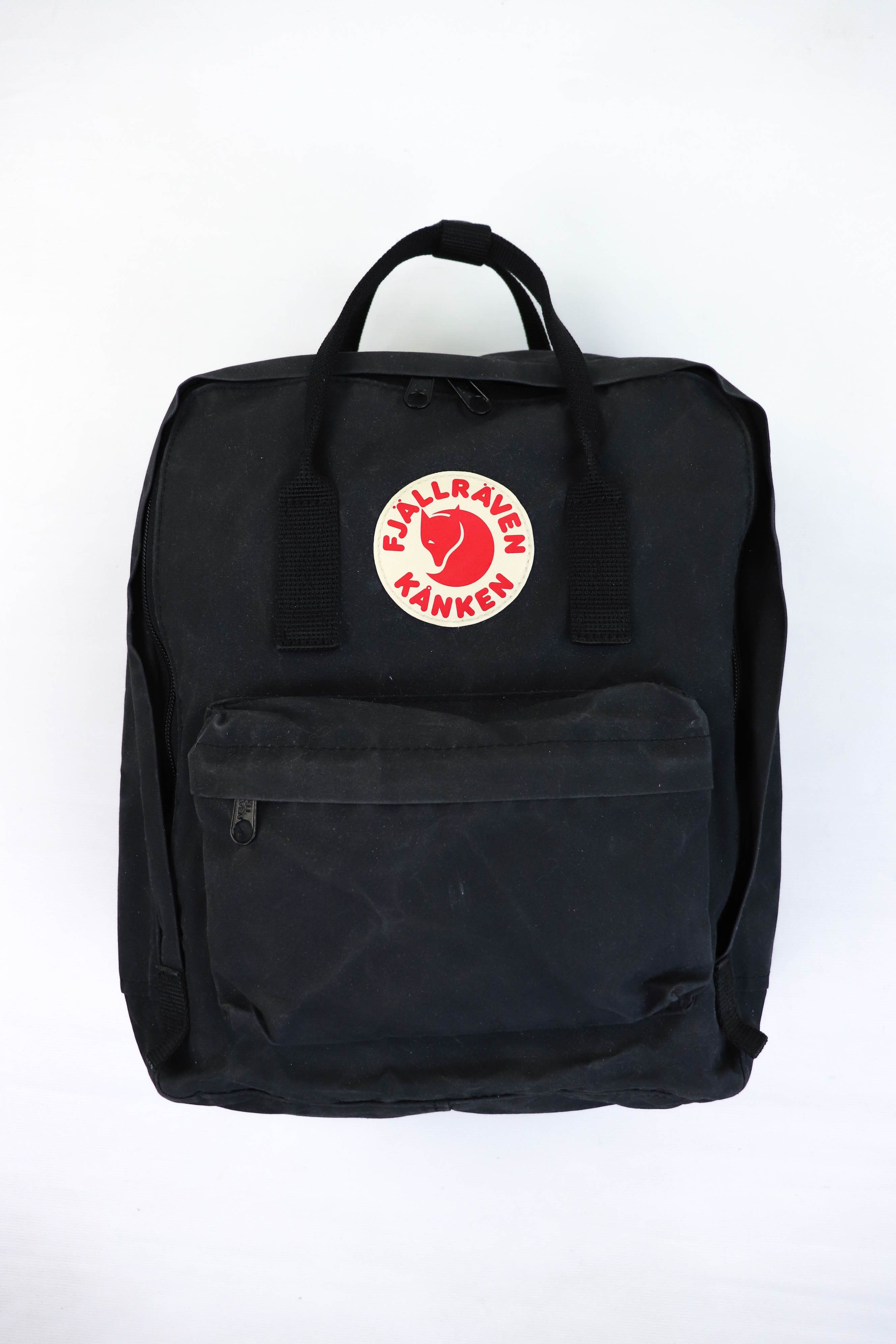Fjallraven Fjallraven Kanken 16L Black Waxed Backpack Size ONE SIZE - 7 Thumbnail