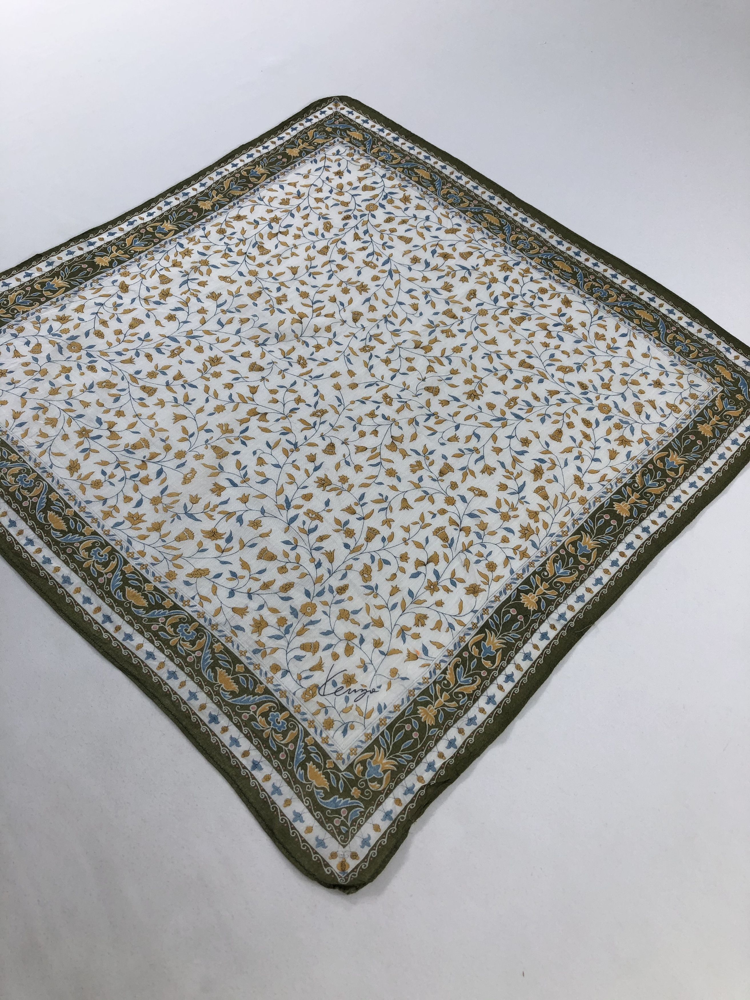 Kenzo × Vintage Kenzo Handkerchief / Bandana / Neckerchief Size ONE SIZE - 3 Thumbnail