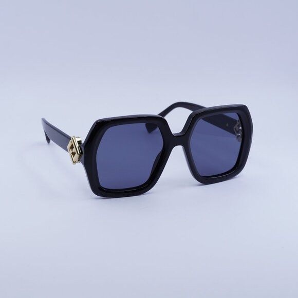 Fendi 🕶️ New Fendi FE40139F 01V Sunglasses - Shiny Black Frame Size ONE SIZE - 5 Thumbnail