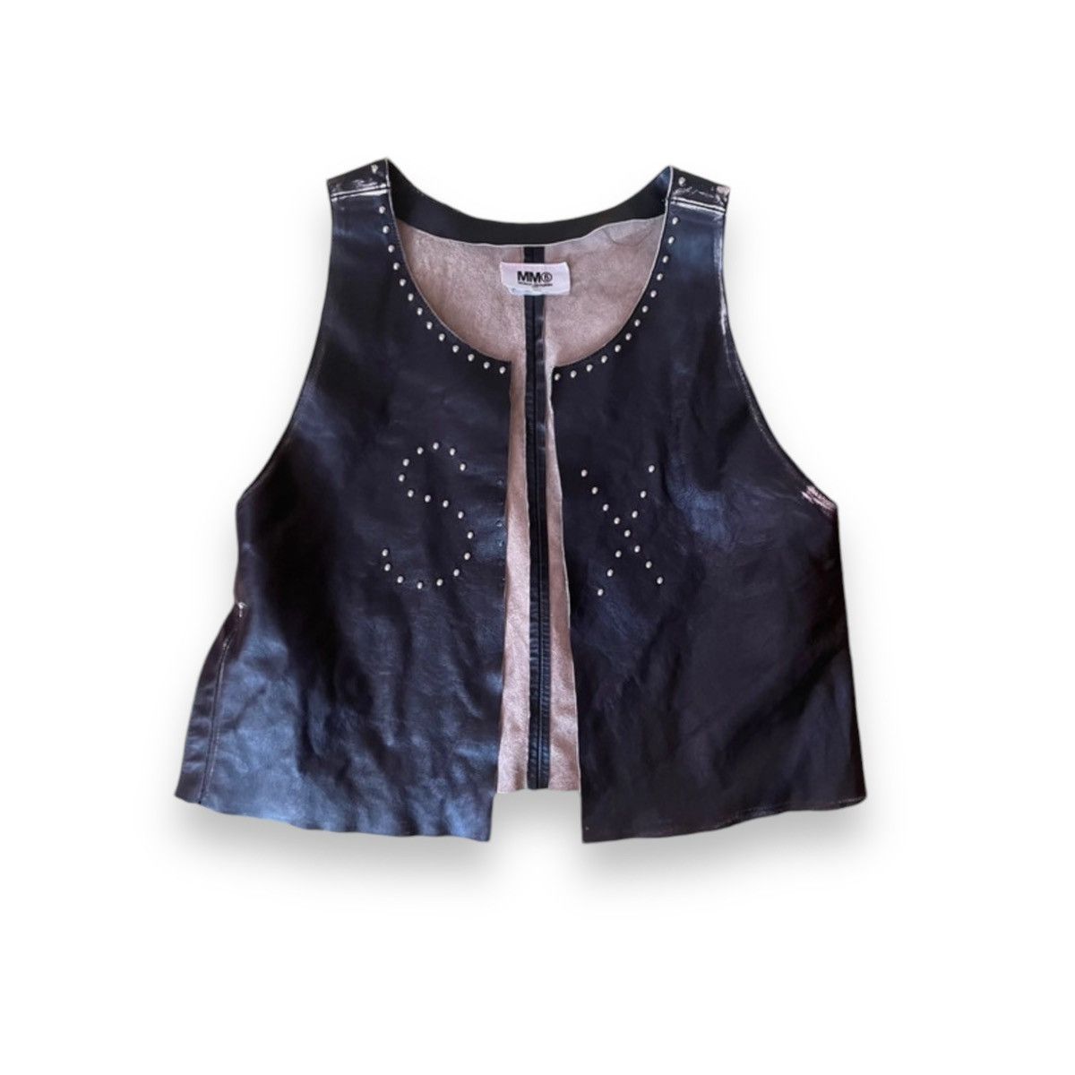 Maison Margiela Maison Margiela leather vest sex Size US L / EU 52-54 / 3 - 1 Thumbnail