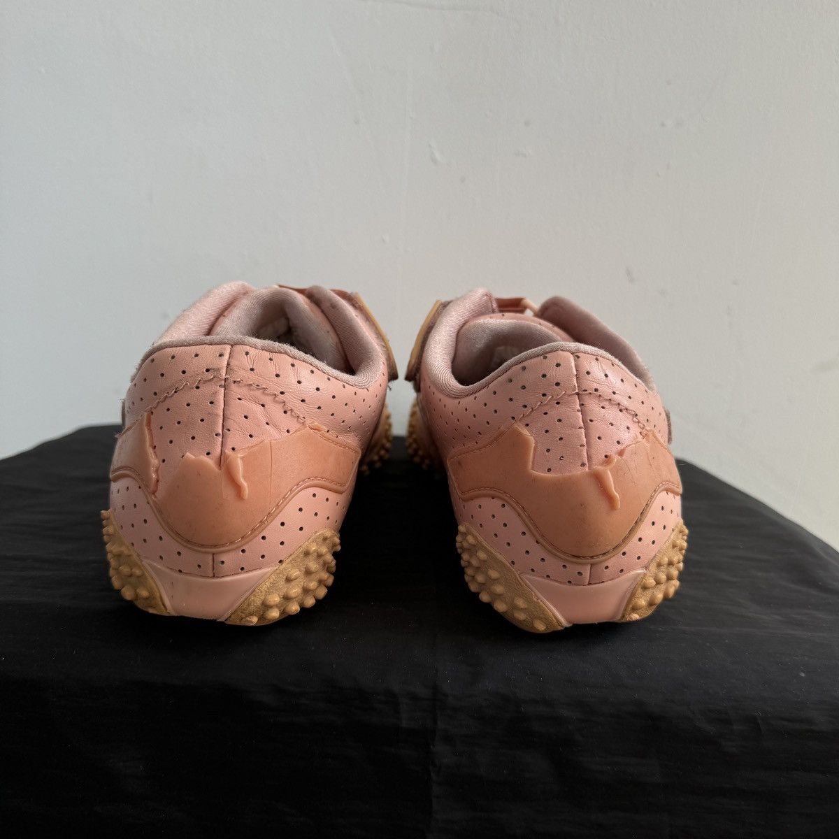 Puma Vintage Rare Puma Monstro Pink Leather Low Sneakers Size US 9 / EU 42 - 5 Thumbnail