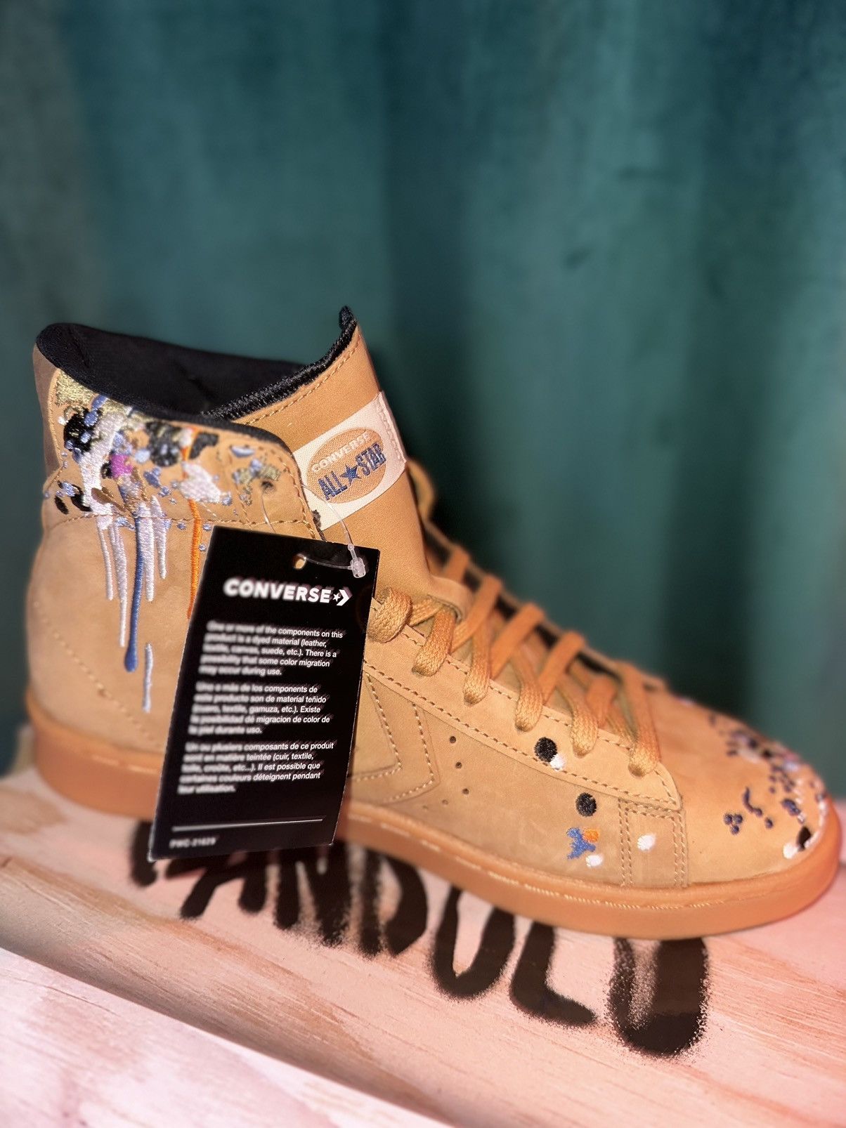 Bandulu × Converse Converse Unisex Bandulu x Pro Leather Mid Sneaker Size US 7 / EU 40 - 7 Thumbnail