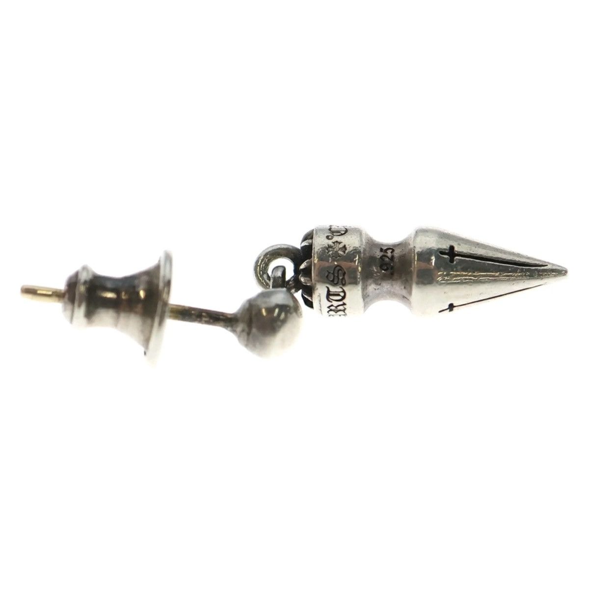 Chrome Hearts Chrome Hearts Tiny Spike Drop earring Size ONE SIZE - 4 Thumbnail