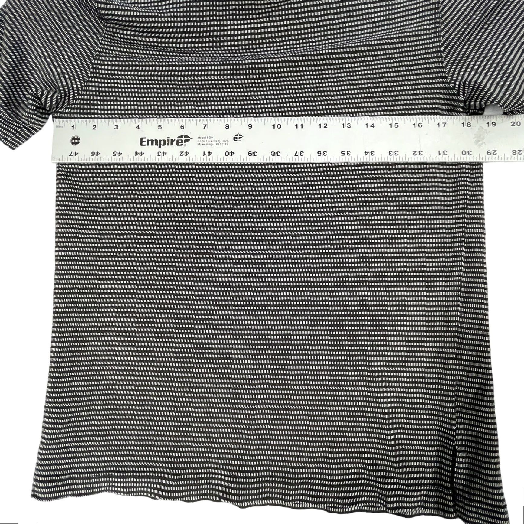 Vintage Baroni Shirt Men Size S Black Gray Striped Minimalist Quiet Luxury T-Shirt Regular Short Sleeve Round Neck Vintage No Size US S / EU 44-46 / 1 - 7 Thumbnail