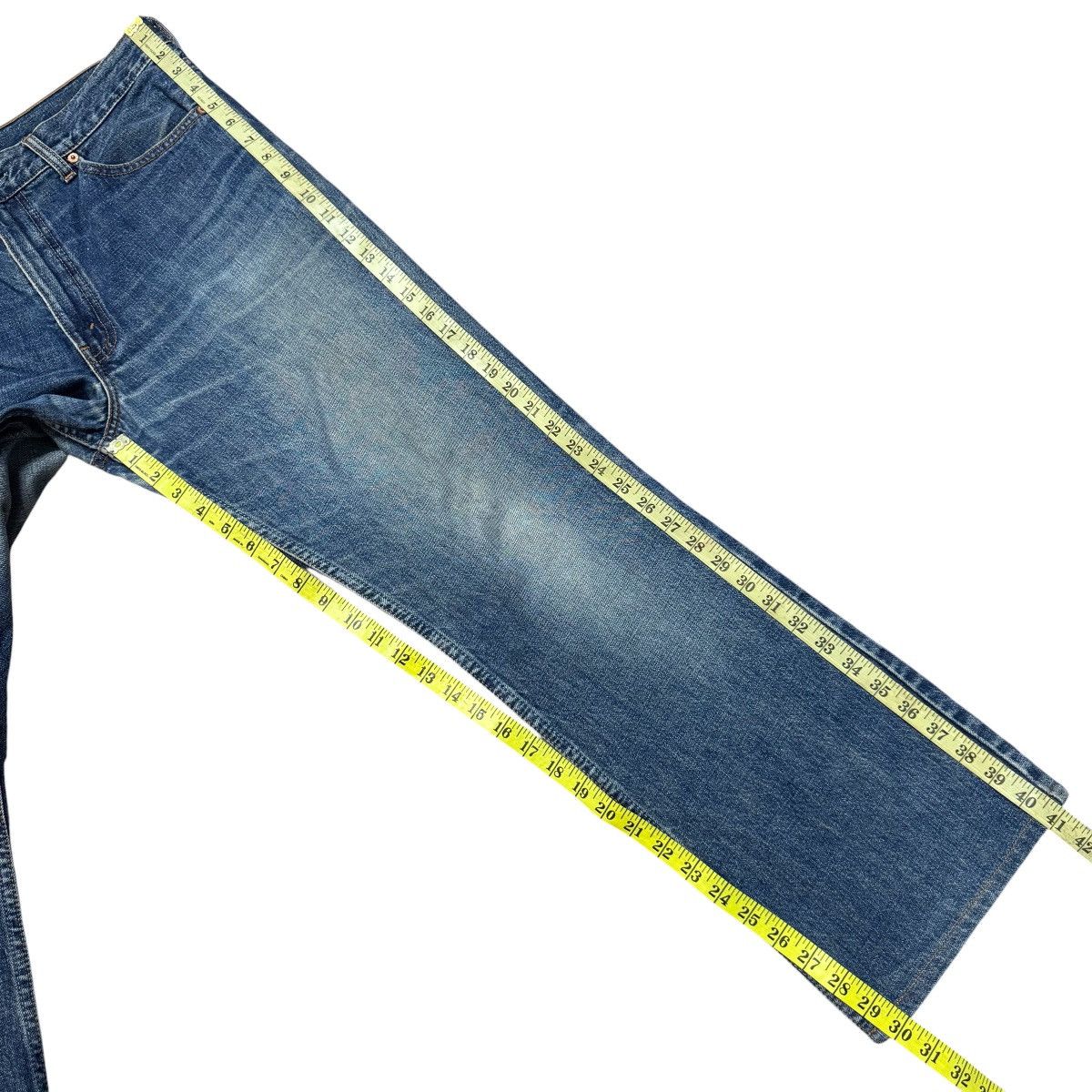 Levi's Vintage Levis 517 Flare Jeans Hedi Slimane Size US 34 / EU 50 - 8 Thumbnail