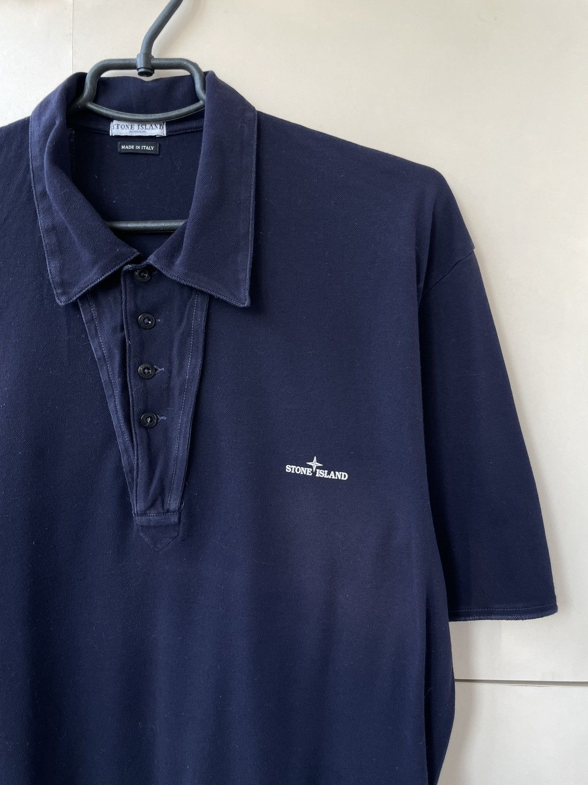 Stone Island Vintage Stone Island Polo Shirt Size US M / EU 48-50 / 2 - 2 Thumbnail