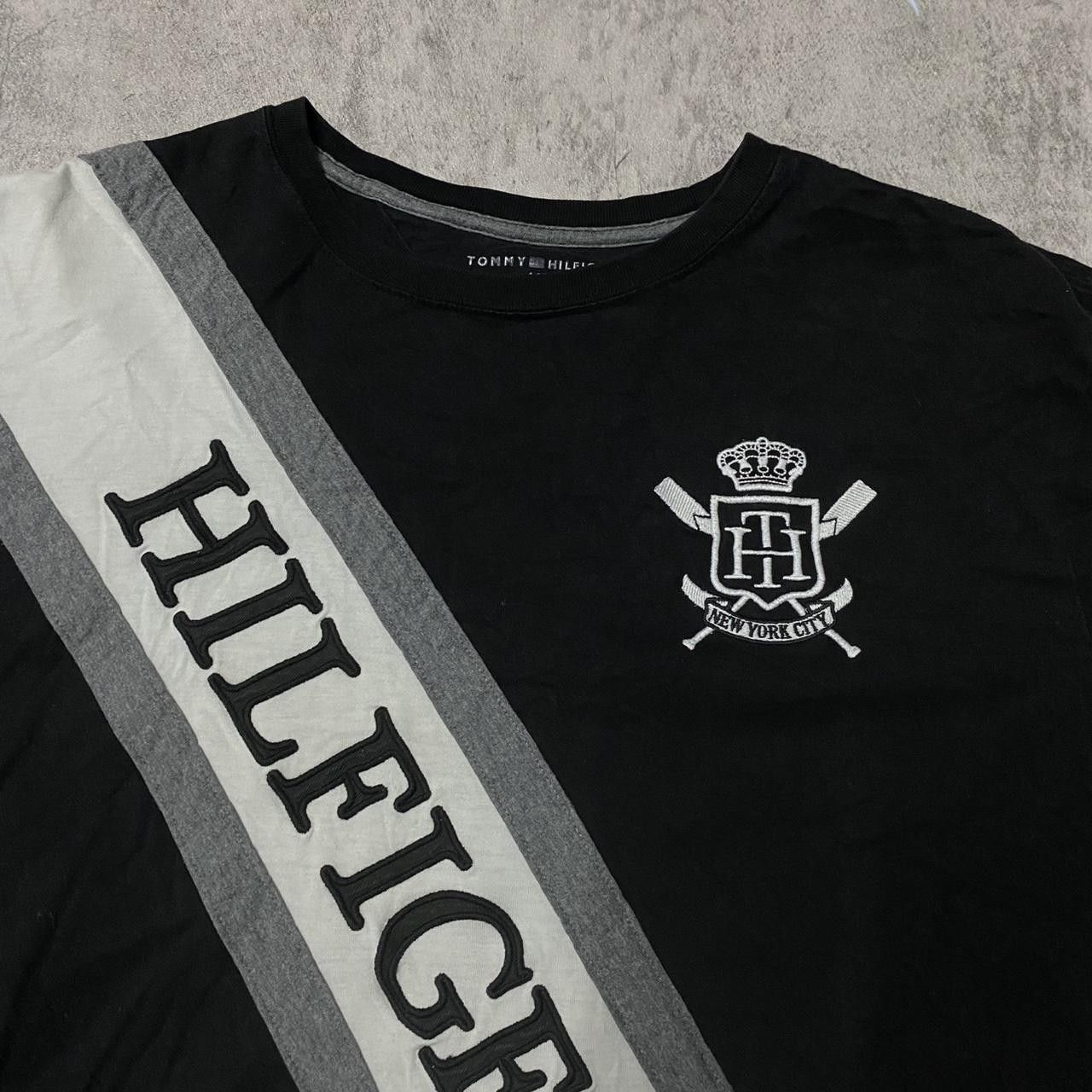 Tommy Hilfiger Black Tommy Hilfiger vinatge T-shirt Size US L / EU 52-54 / 3 - 2 Thumbnail