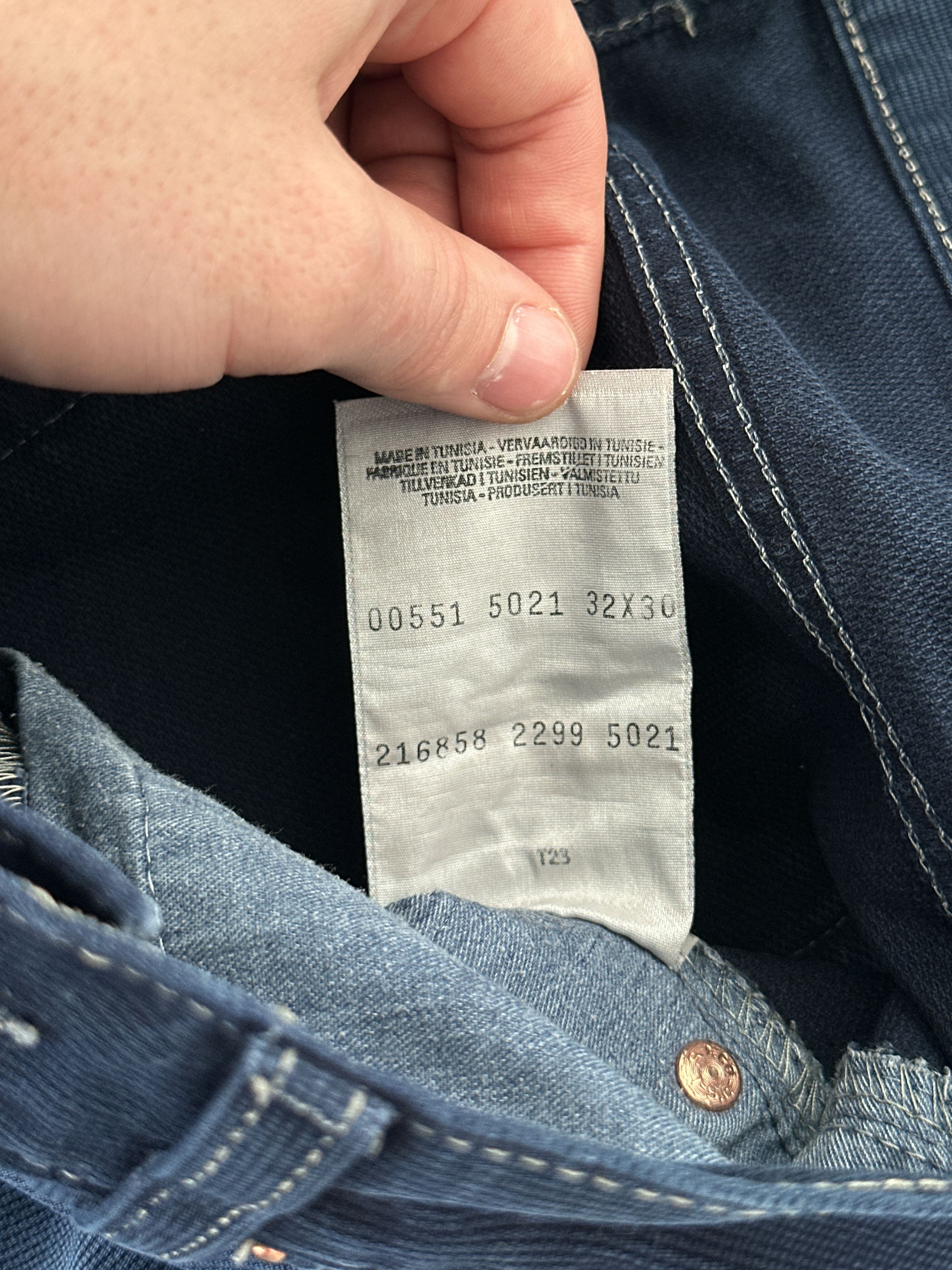 Levi's Vintage Levi's 551 Blue Denim Pants Jeans 32x30 Size US 32 / EU 48 - 5 Thumbnail