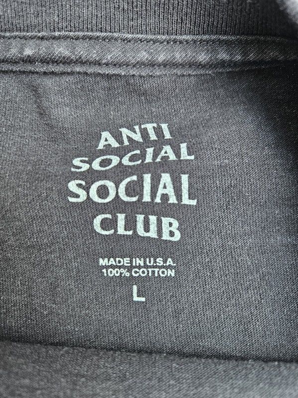 Anti Social Social Club Anti Social Social Club Pink Tee Size US L / EU 52-54 / 3 - 5 Thumbnail