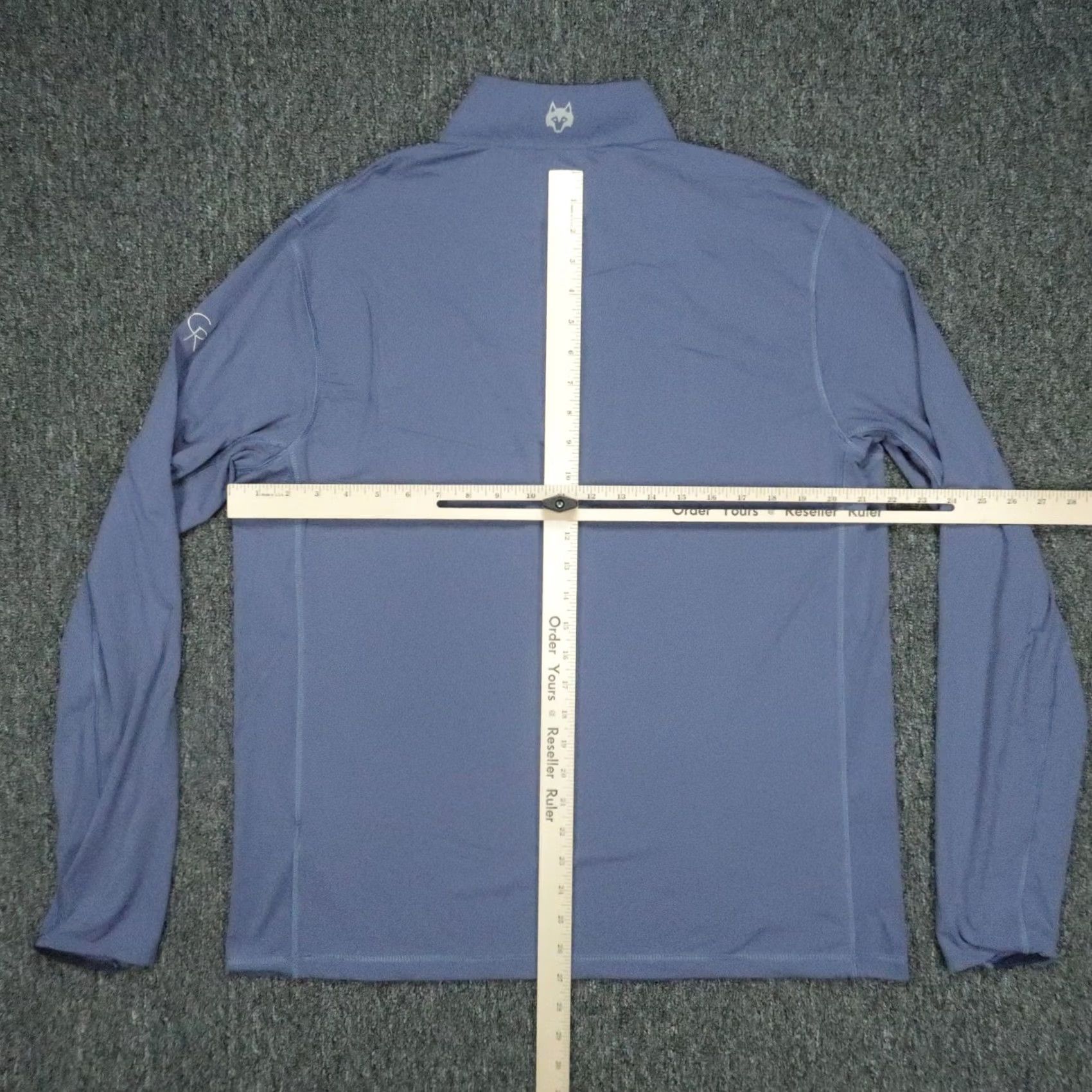 Vintage Greyson Pullover Mens Large Blue Sequoia Quarter Zip Performance Golf Size US L / EU 52-54 / 3 - 7 Thumbnail