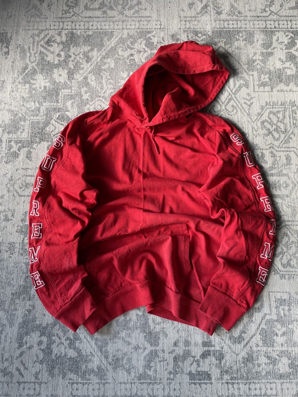 IRAK × Supreme Supreme Irak Zip Up Hooded Sweatshirt SMALL | Grailed
