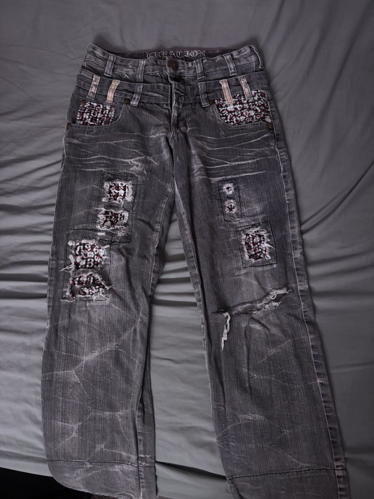 Japanese Brand Double Waisted Japanese Brand Denim Size US 29 - 3 Thumbnail