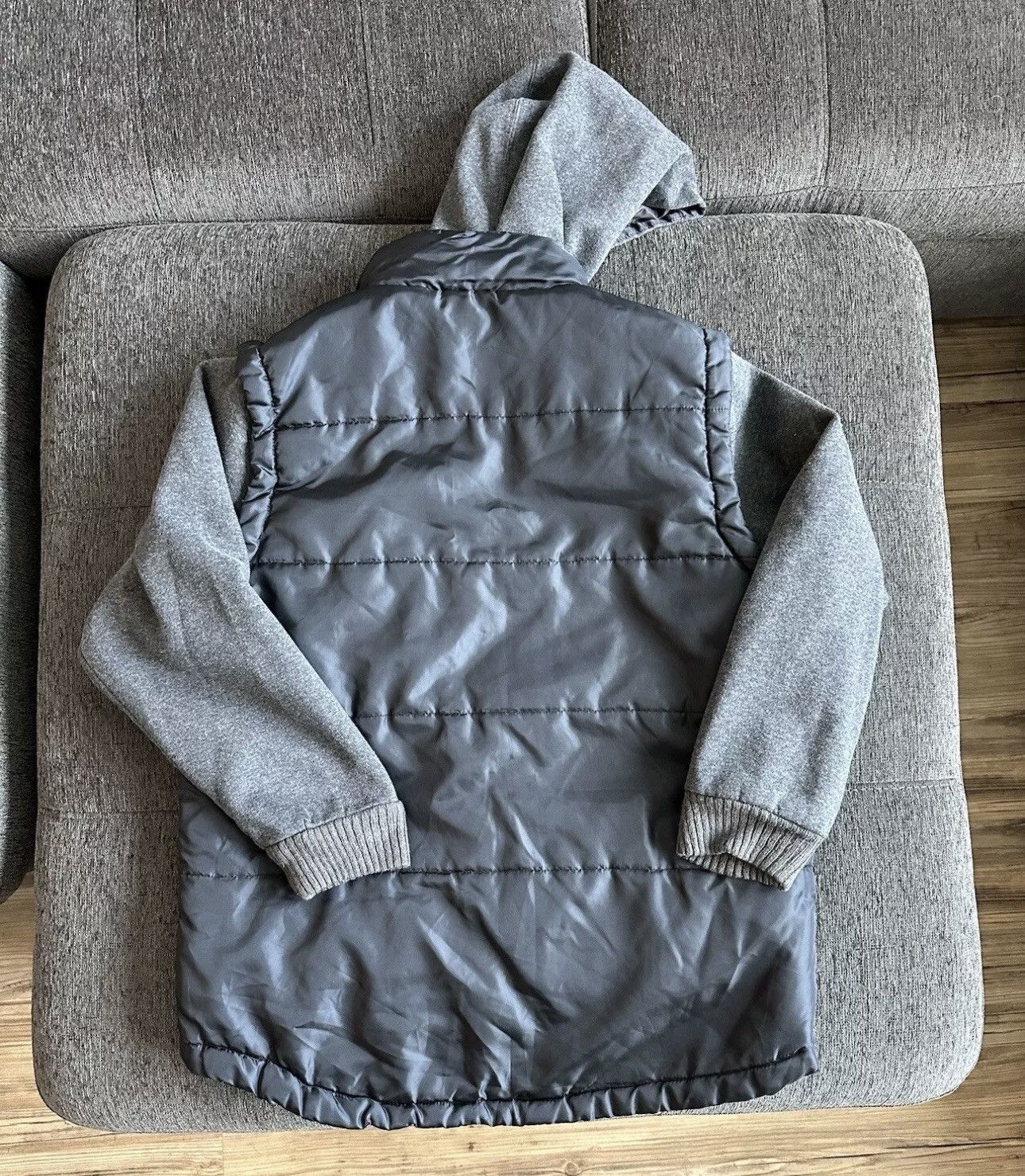 Southpole × Vintage Vintage SouthPole Quilted Hooded jacket Size:Medium Size US M / EU 48-50 / 2 - 2 Thumbnail