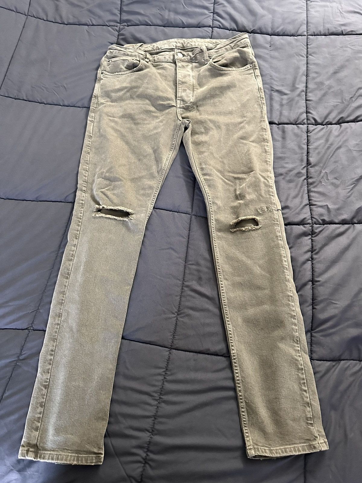 Ksubi Ksubi Green Denim Slim fit Size US 34 / EU 50 - 2 Thumbnail