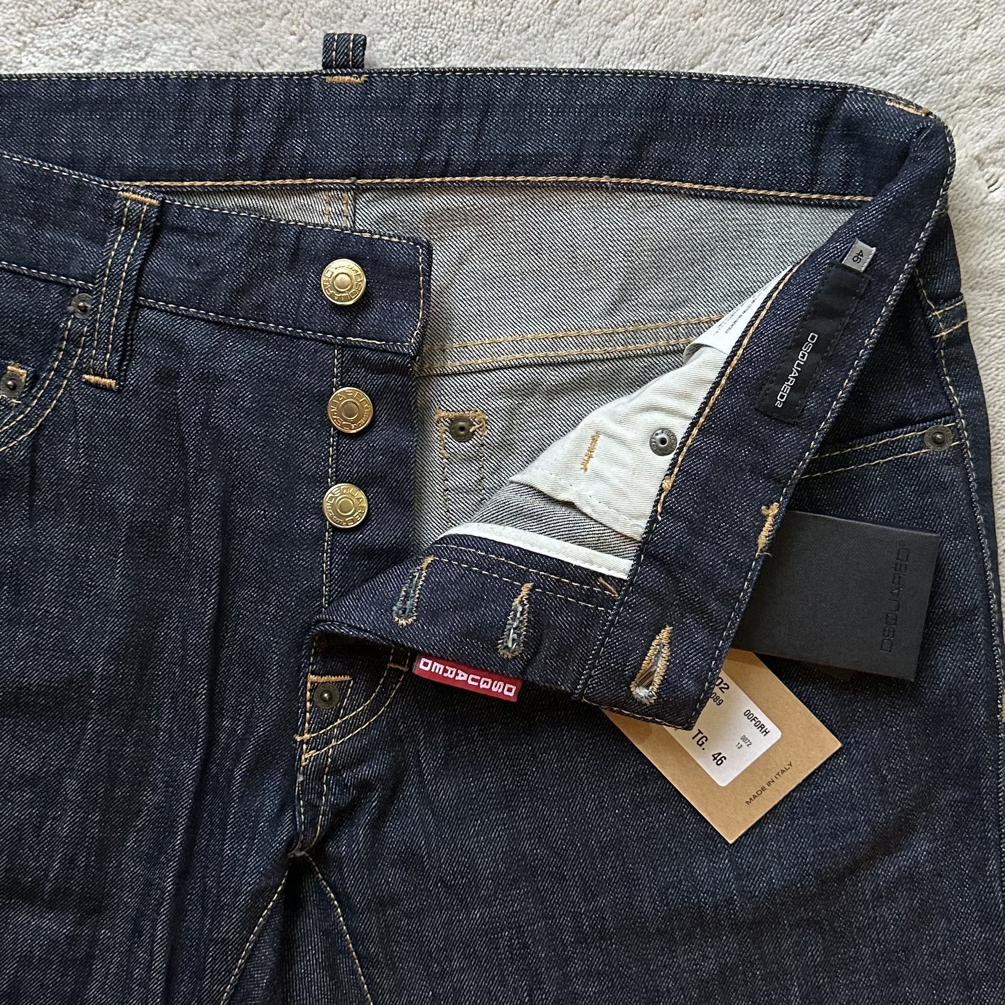 Dsquared2 DSQUARED2 Dark Rinse Wash SLIM JEANS Size 46 EUR | 30 US Size US 30 / EU 46 - 9 Thumbnail