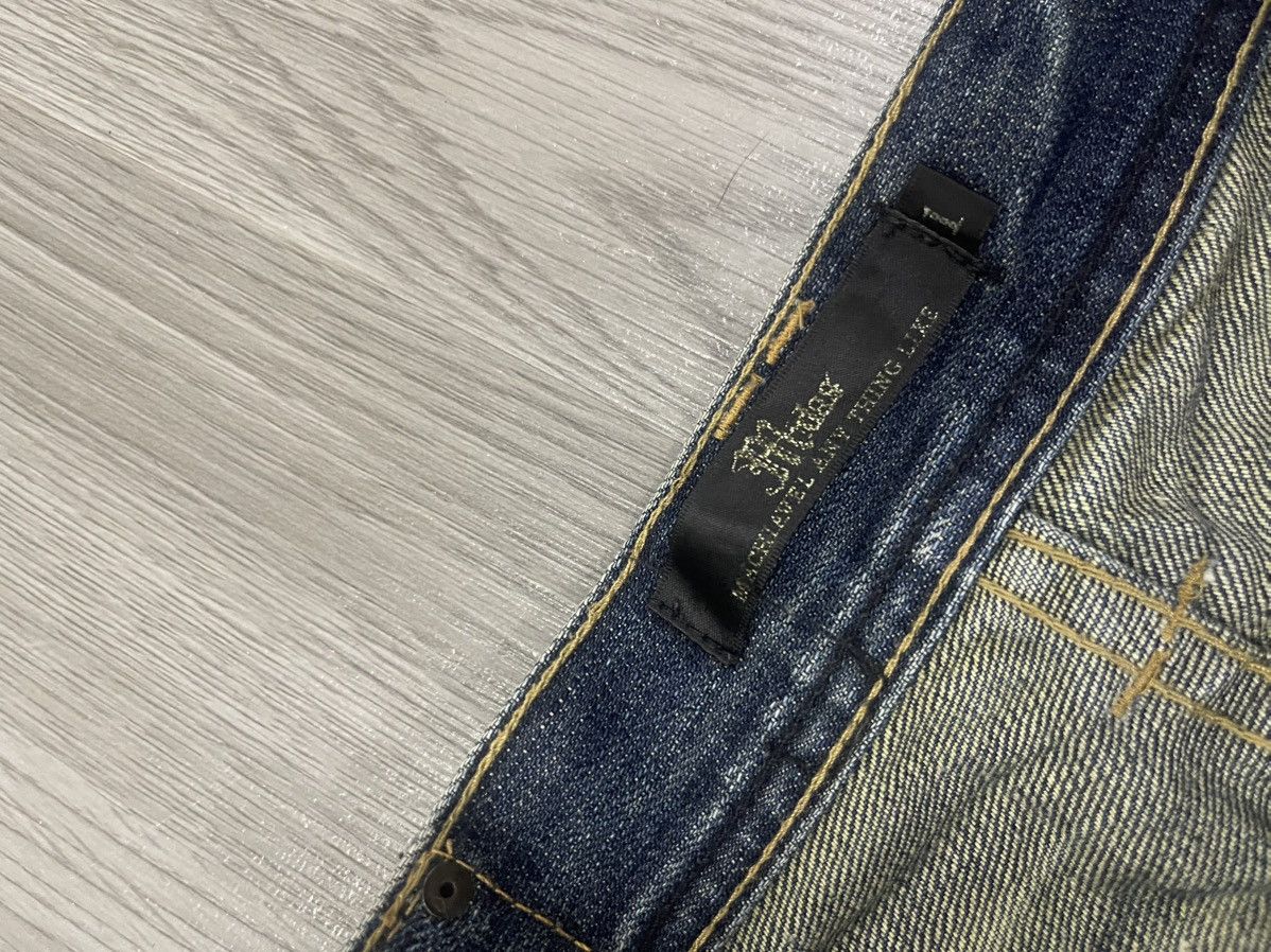Seditionaries MIDAS BOOT CUT DISTRESSED DENIM Size 30" / US 8 / IT 44 - 6 Thumbnail