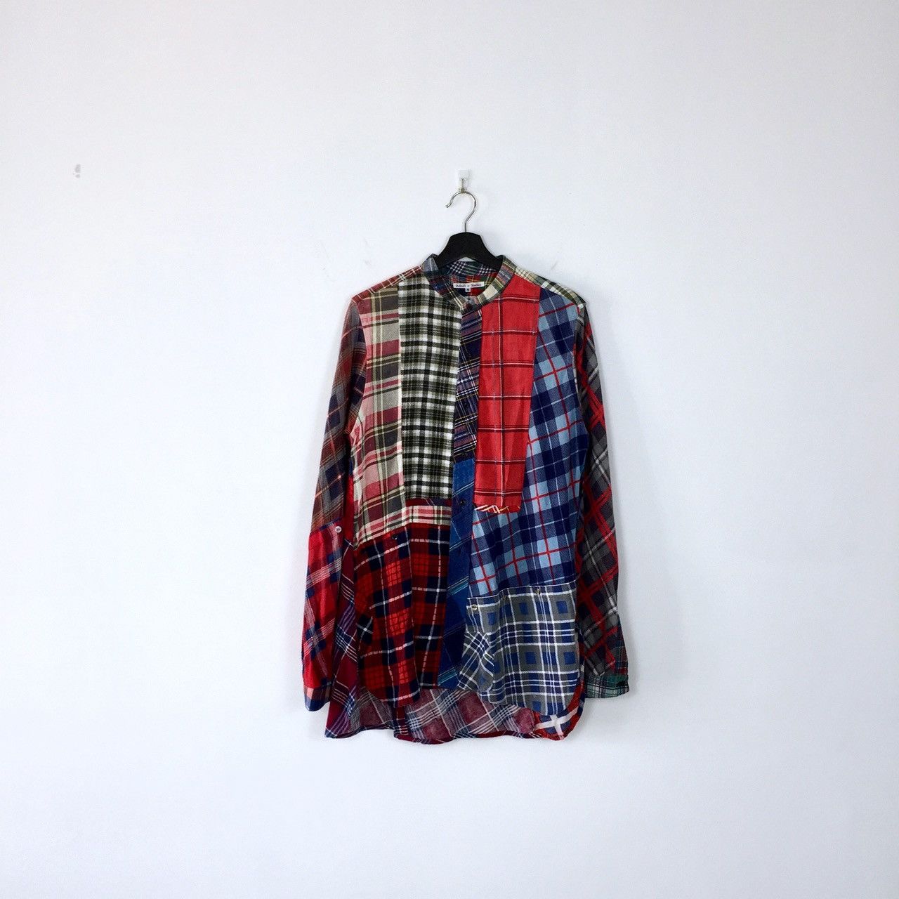 Needles REBUILD BY NEEDLES FW16 PATCHWORK FLANNEL SHIRT Size US M / EU 48-50 / 2 - 1 Thumbnail