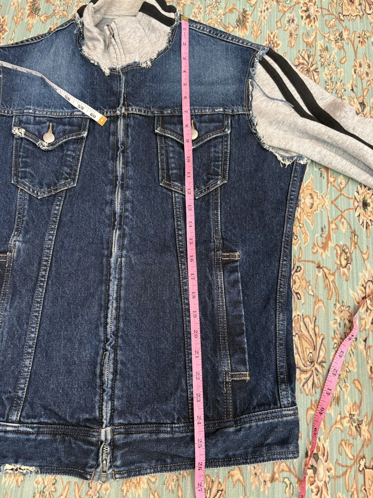 Designer Katharine hamnett london denim jacket Size US L / EU 52-54 / 3 - 22 Thumbnail