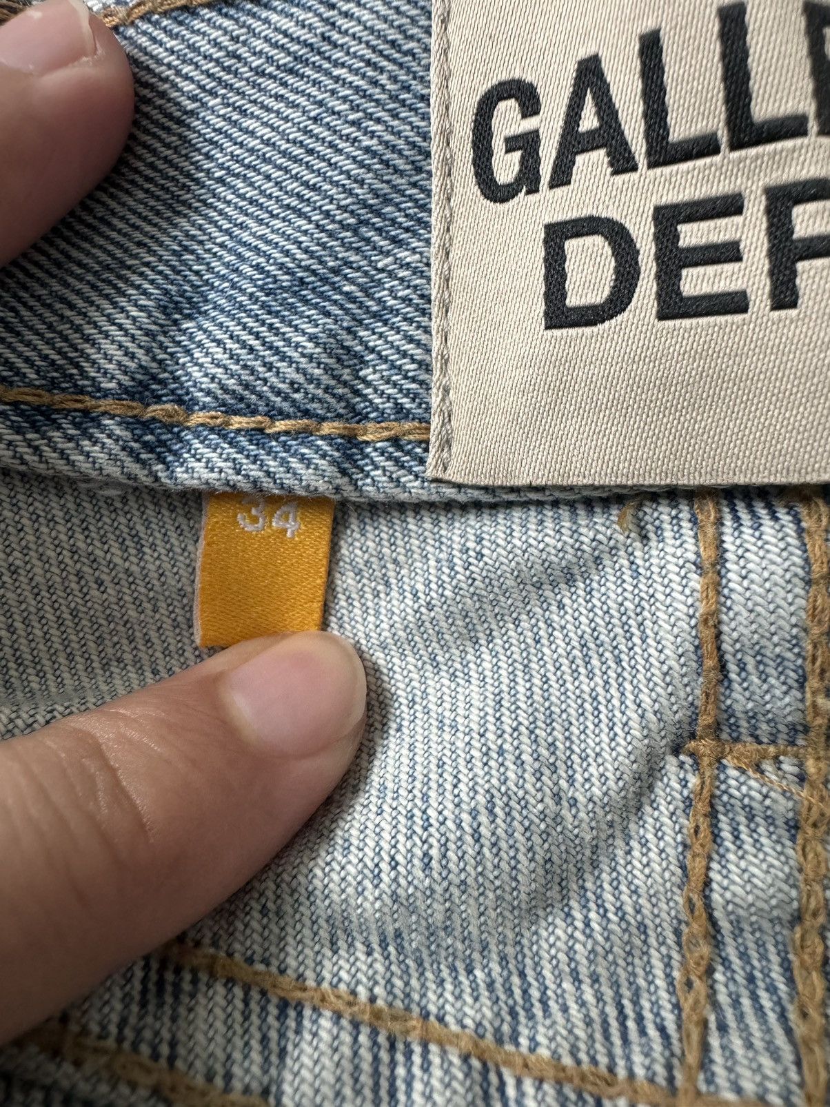 Gallery Dept. Gallery Dept. Blvd LA Flare Indigo Blue Flared Jeans 34x36 Size US 34 / EU 50 - 7 Thumbnail