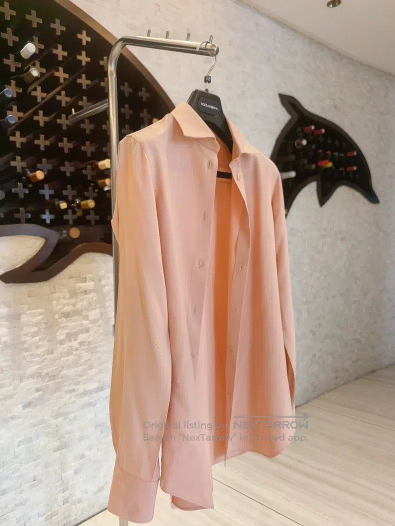 Loro Piana Loro Piana Coral red shirt Size S / US 4 / IT 40 - 3 Thumbnail