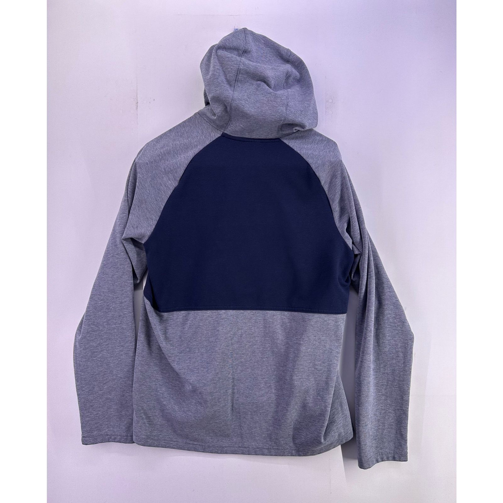Nike NikeGray Blue Therma Fit Center SwooshHoodie Sz medium Size US M / EU 48-50 / 2 - 10 Thumbnail