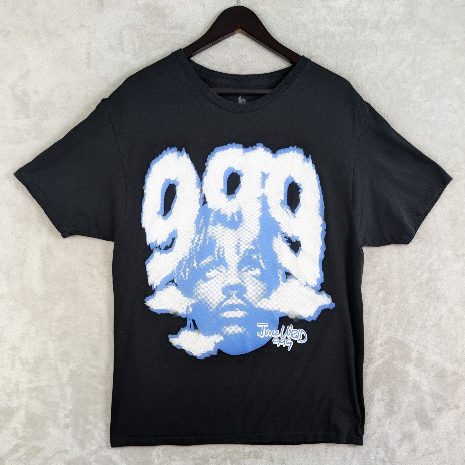 Other Juice WRLD 999 Club Blue Cloud Legends Never Die T Shirt L Size US L / EU 52-54 / 3 - 1 Thumbnail