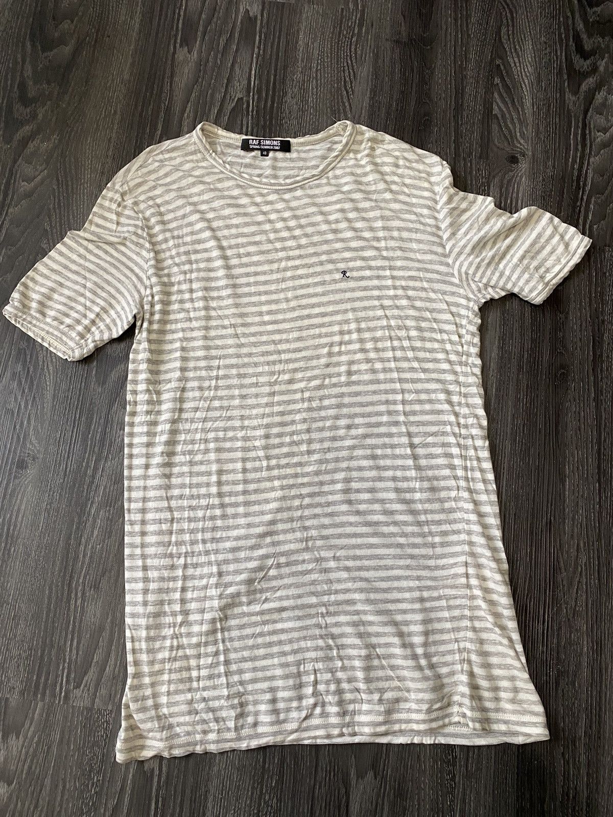 Raf Simons SS07 Striped R Shirt Size US M / EU 48-50 / 2 - 1 Thumbnail