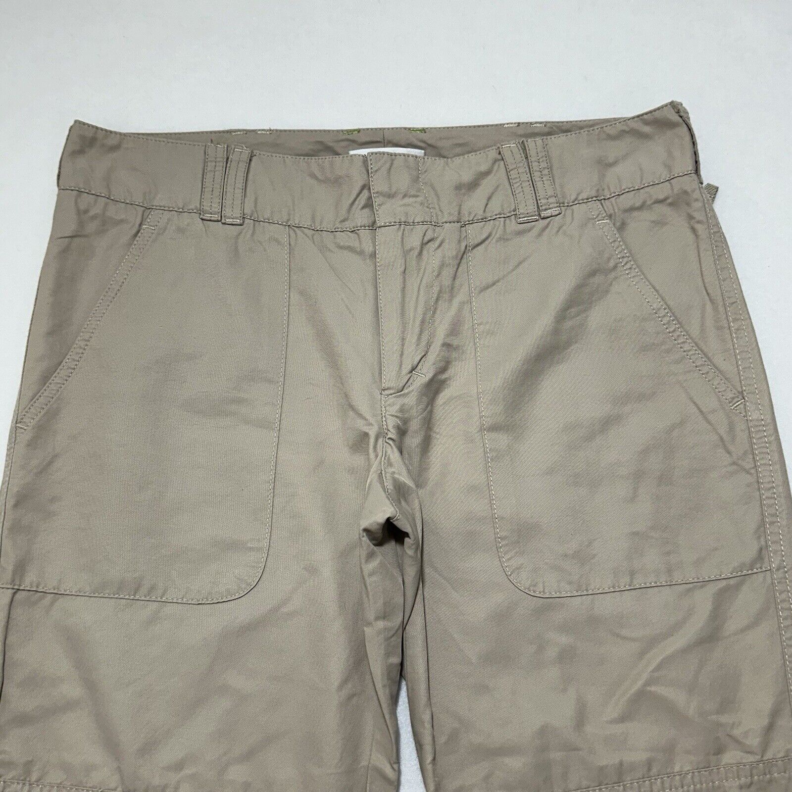 Vince Vince 2 Capri Chino Beige Pants Flat Front Zip Ankles Size 26" / US 2 / IT 38 - 2 Thumbnail